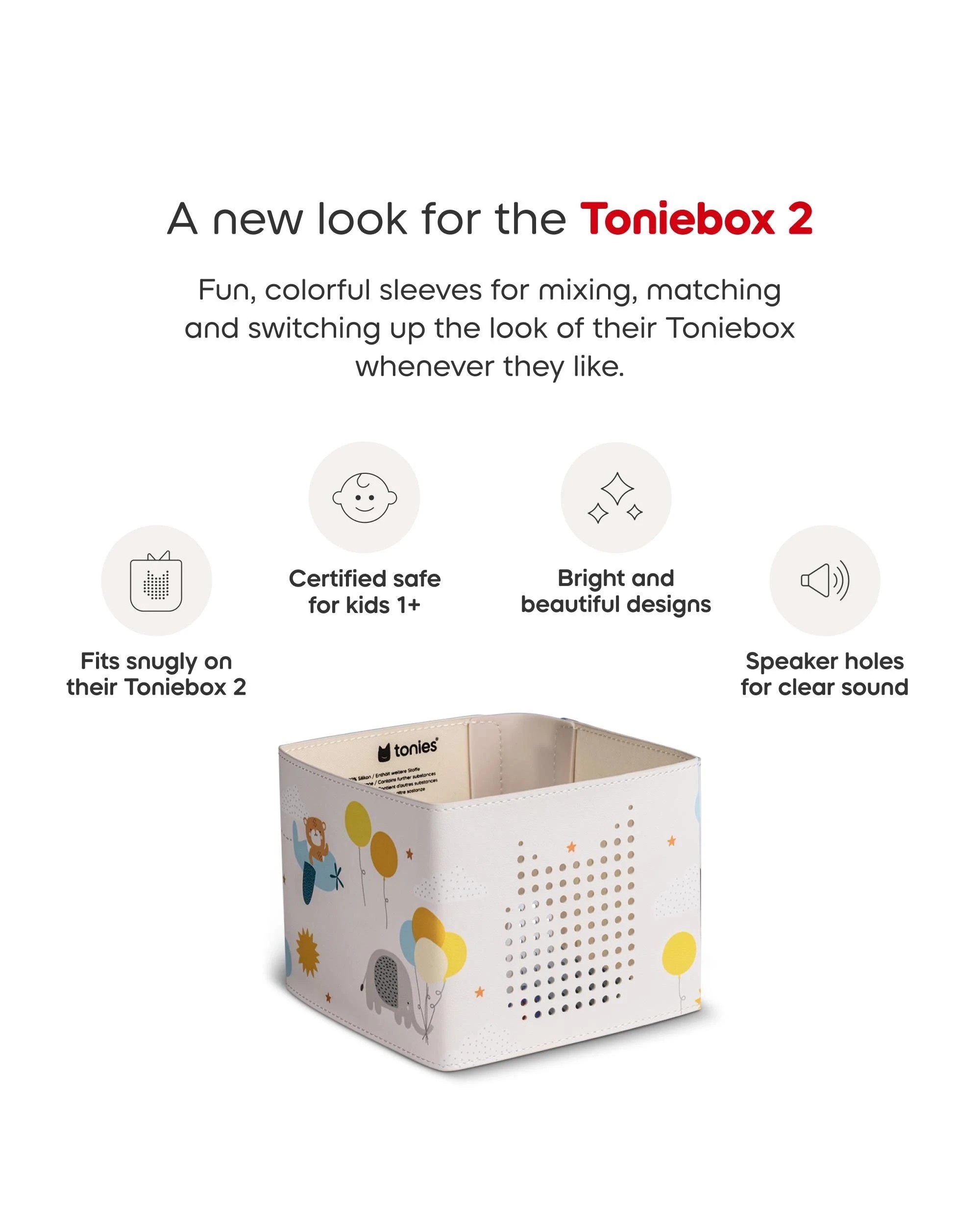 3 Tonies - Toniebox 2 Sleeve: Up in the Clouds - Multi, 3 of 5