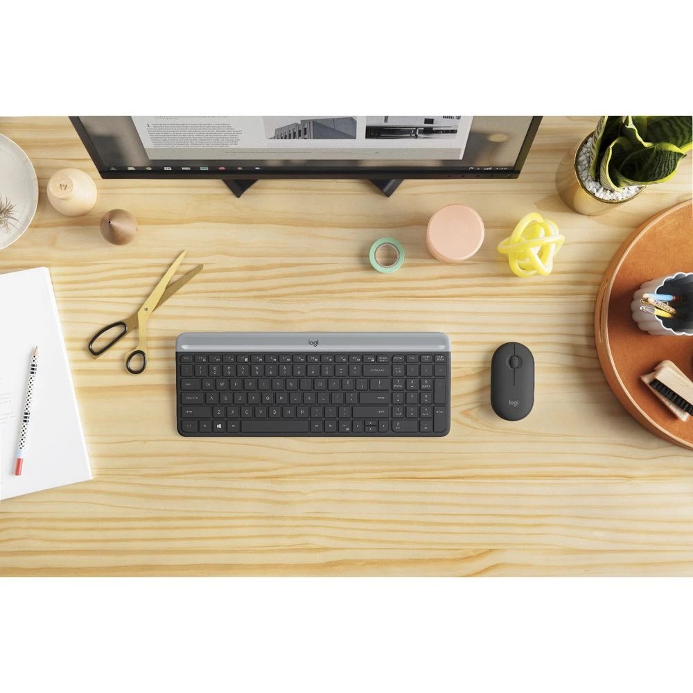 7 Logitech MK470 Wireless Mouse and Keyboard Combo Graphite, 7 of 8