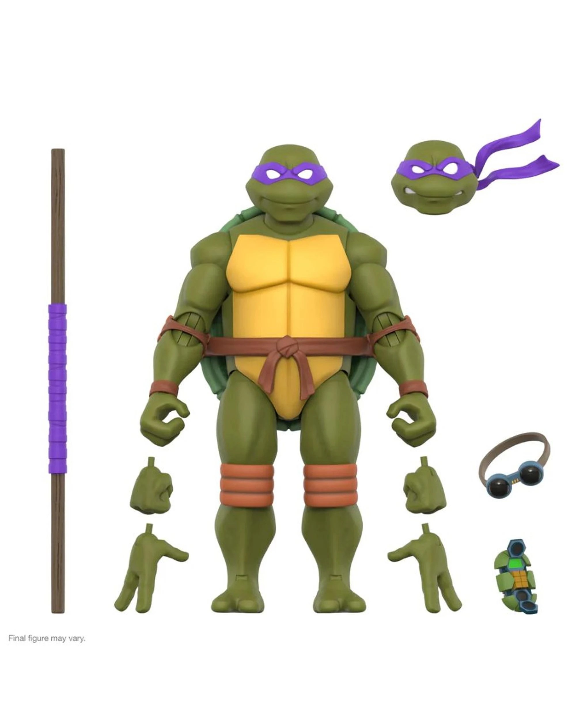 2 Super7 Teenage Mutant Ninja Turtles Ultimates Donatello Figure, 2 of 3