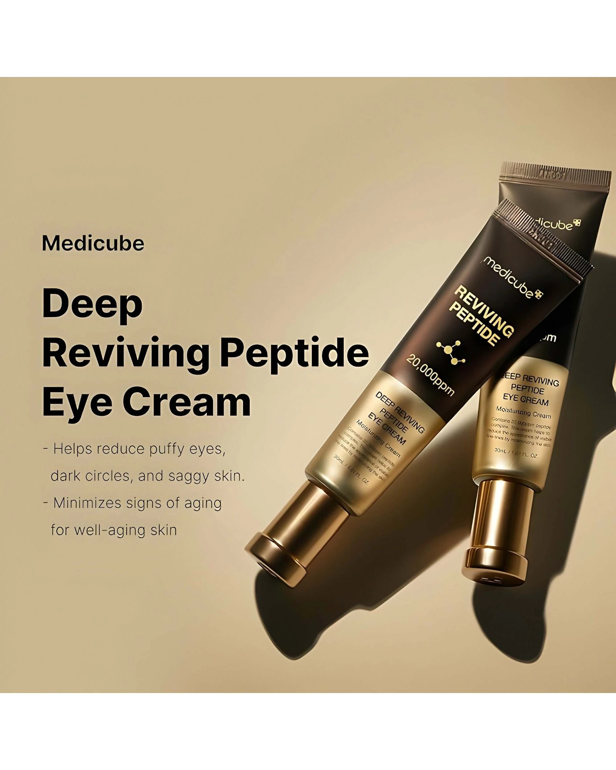 3 Medicube Deep Reviving Peptide Eye Cream 30ml, 3 of 3