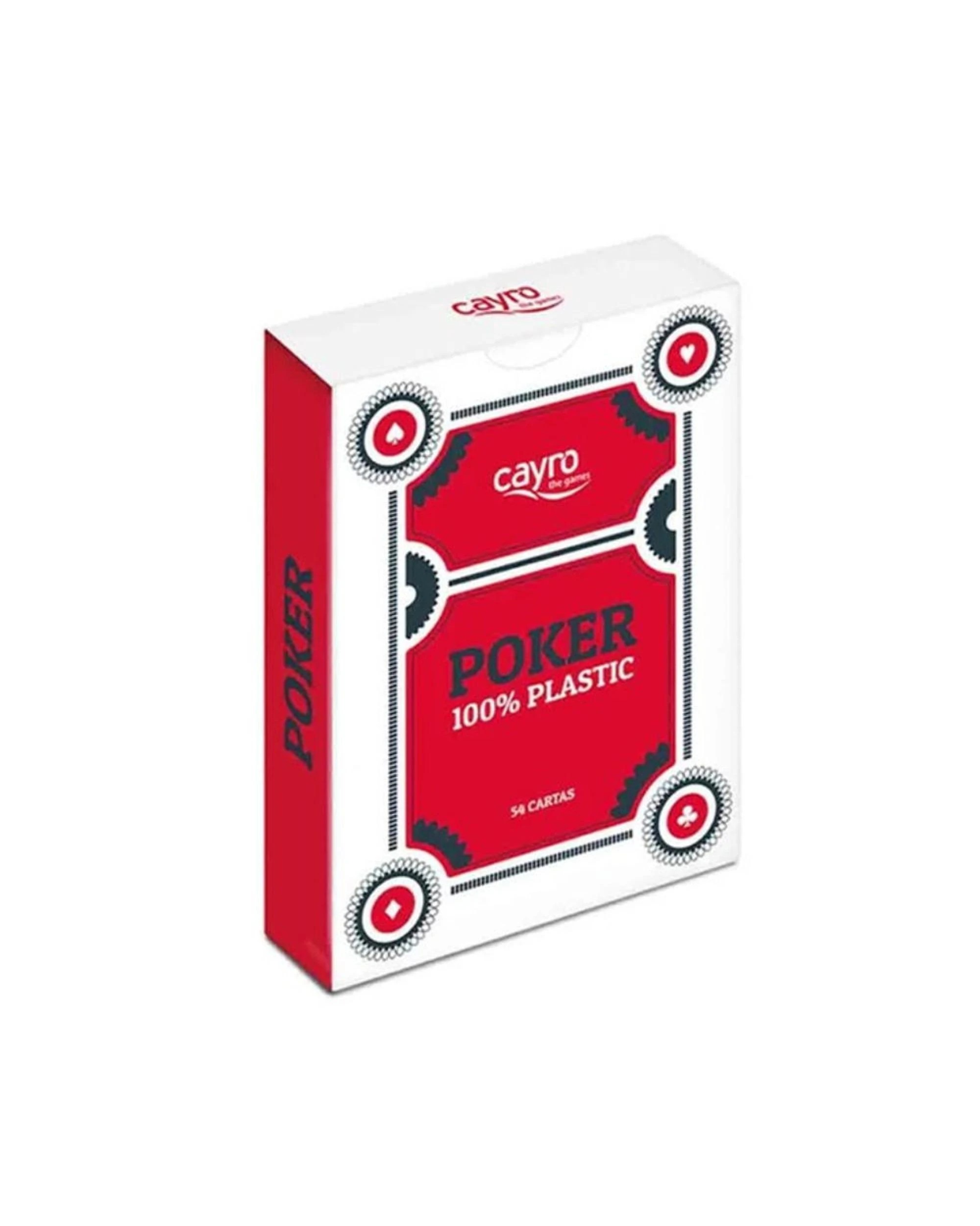 1 Cayro Poker Size Plastic Playing Cards, 1 of 5