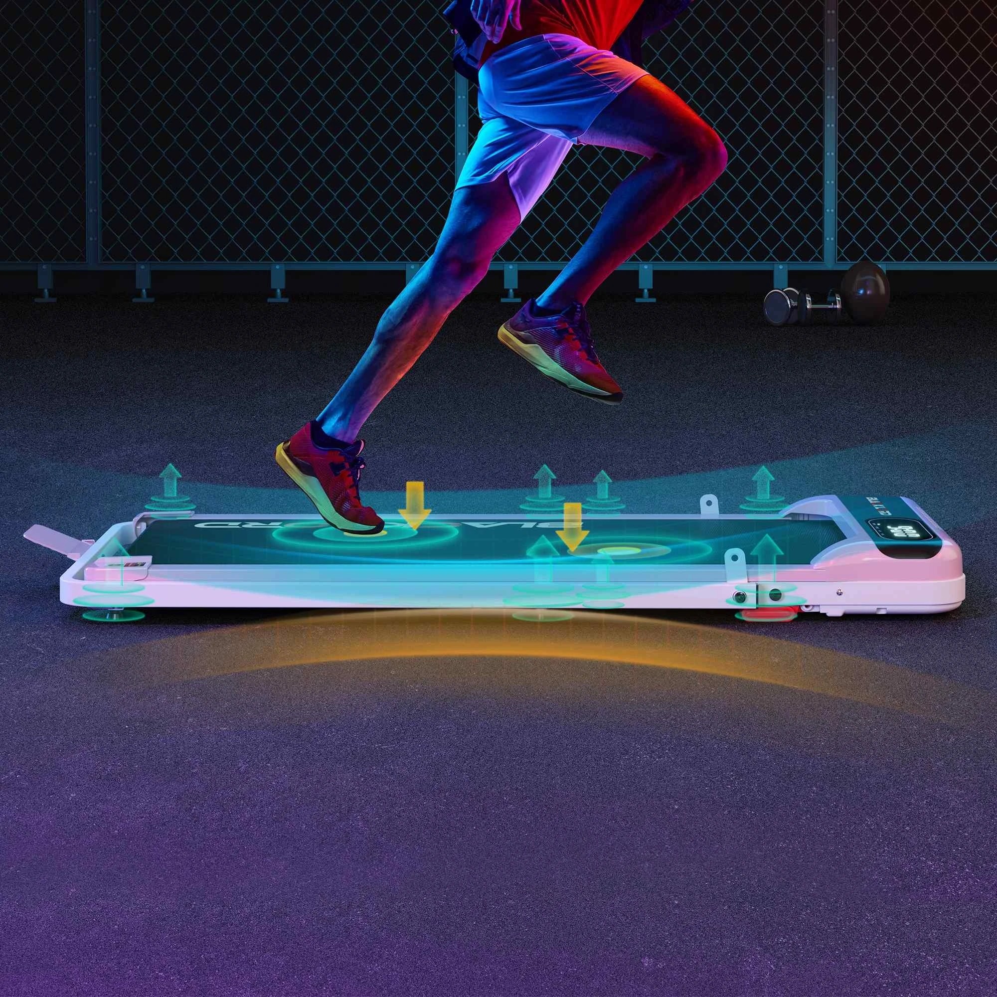 5 Black Lord Treadmill Electric Walking Pad Folding Incline Remote Control - Pink, 5 of 10