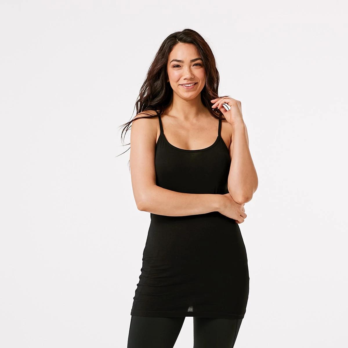 2 Longline Camisole Black, 2 of 5