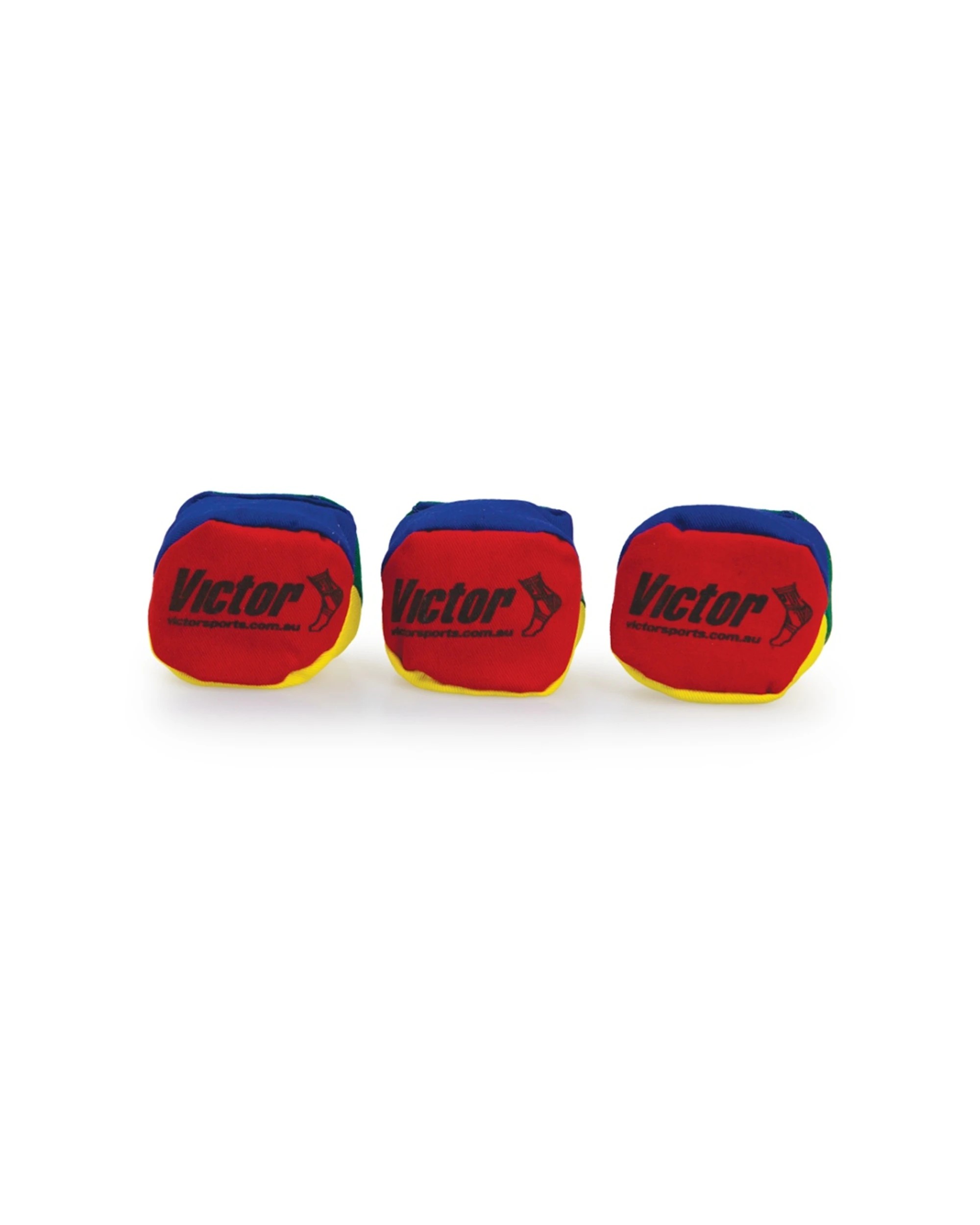1 Victor Sports 3pc Juggling Balls Set For Beginners Soft Plastic - Multi, 1 of 1