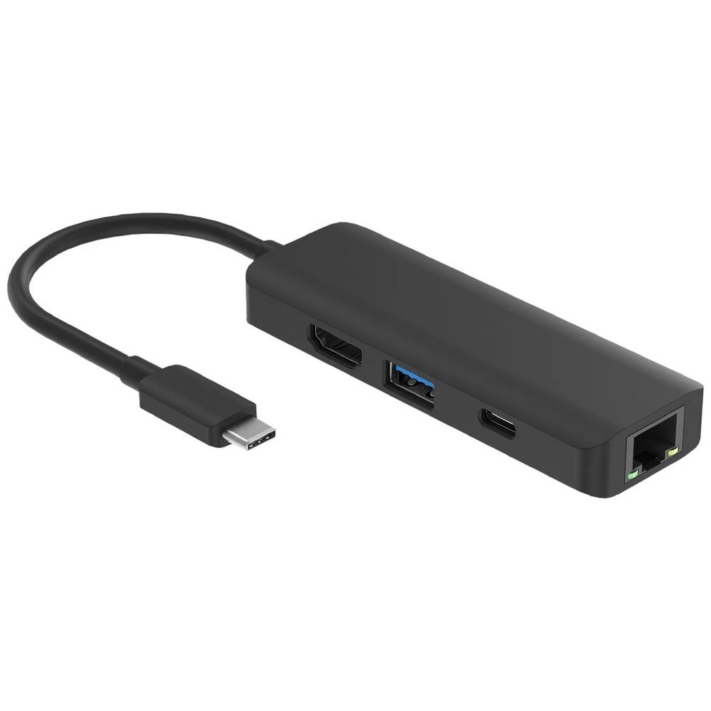 1 J.Burrows USB-C to 4-in-1 Multi Port Hub, 1 of 3