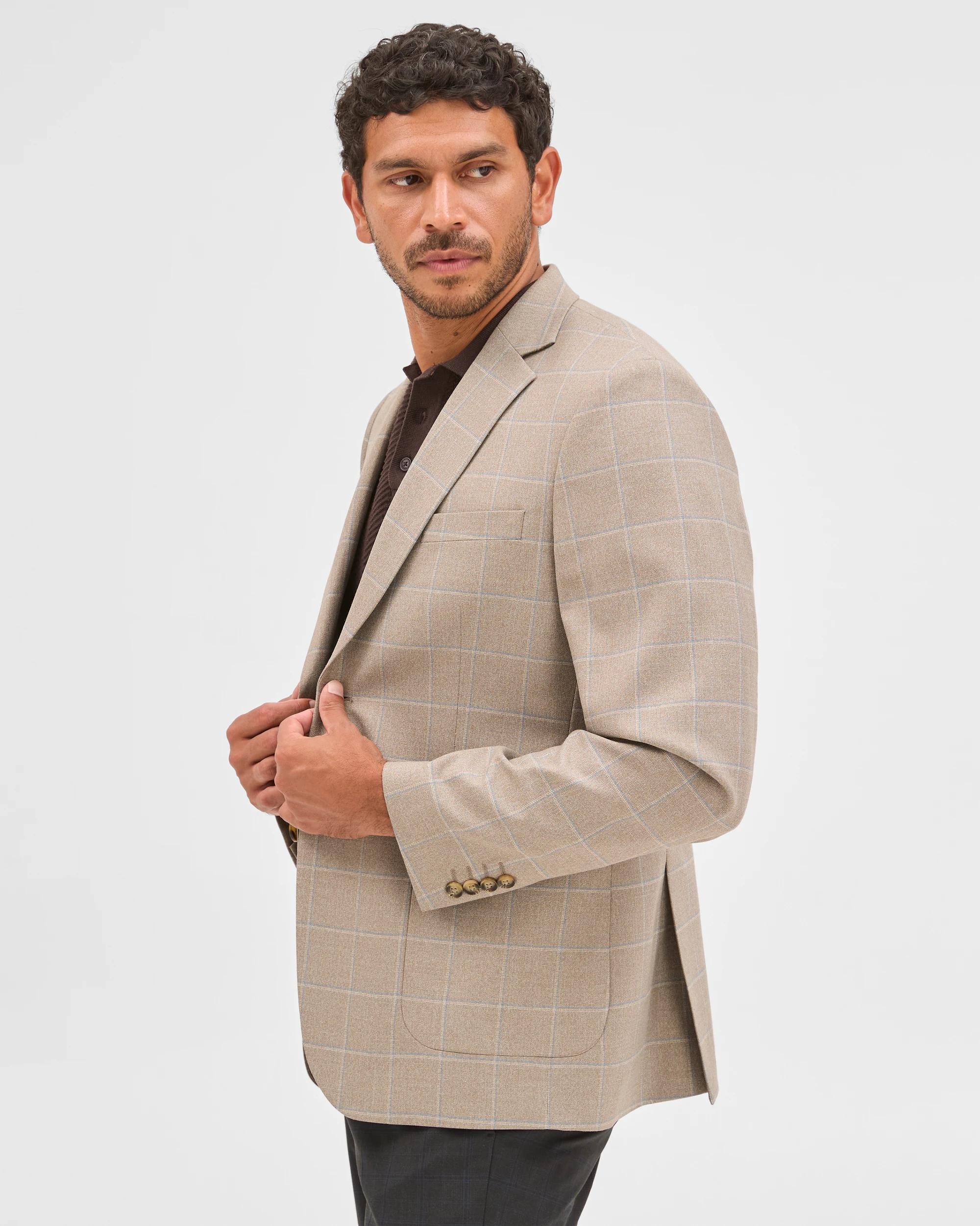 5 Preview Textured Blazer SAND, 5 of 7