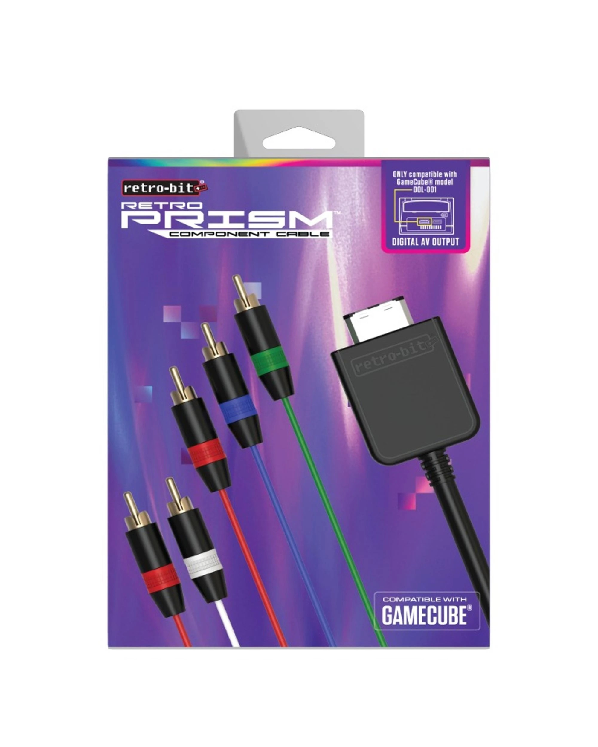 8 Retro-Bit Retro Prism HD Component Cable for Gamecube, 8 of 9