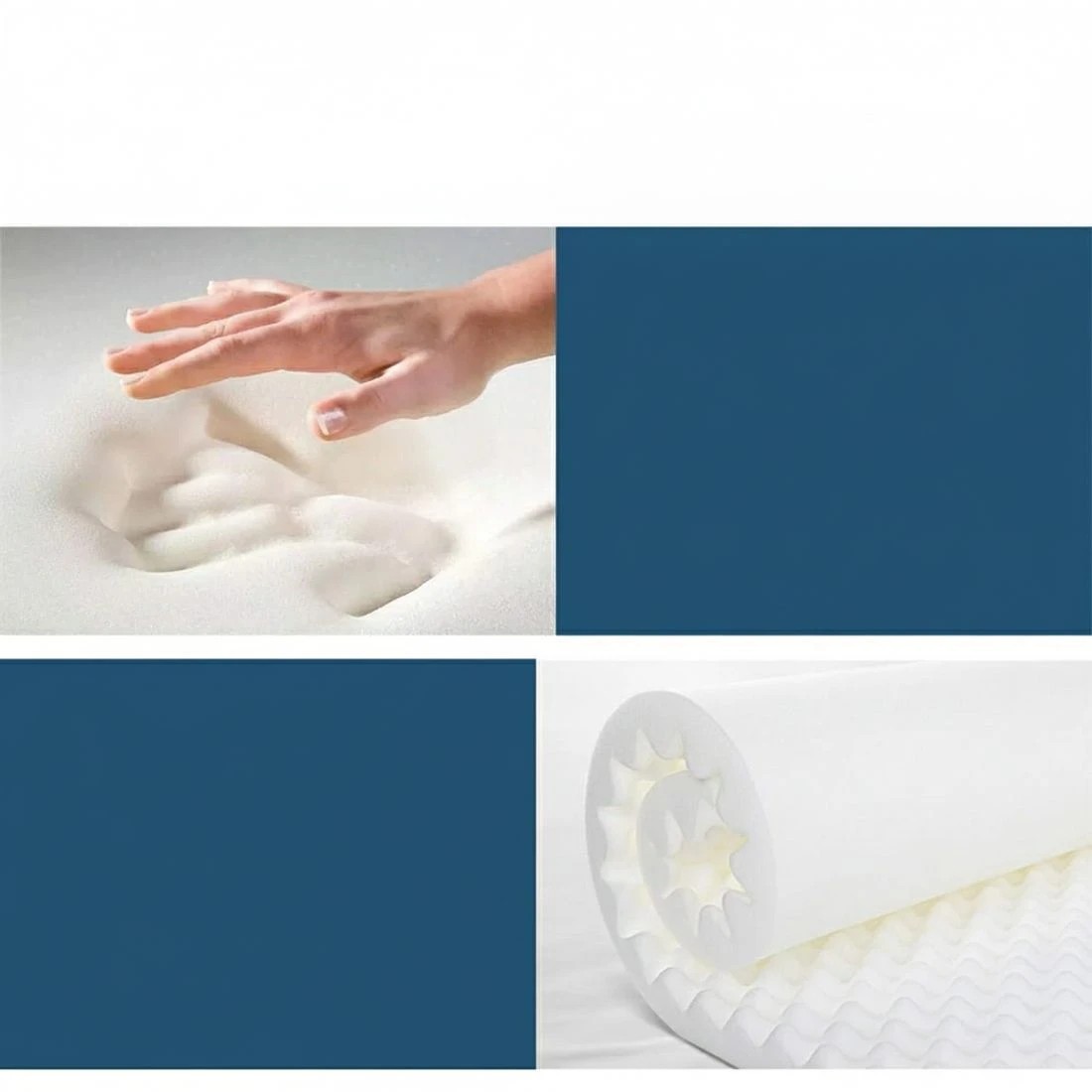 4 Giselle Bedding Queen Mattress Pocket Spring Queen 30cm - Queen Bed - Multi, 4 of 7