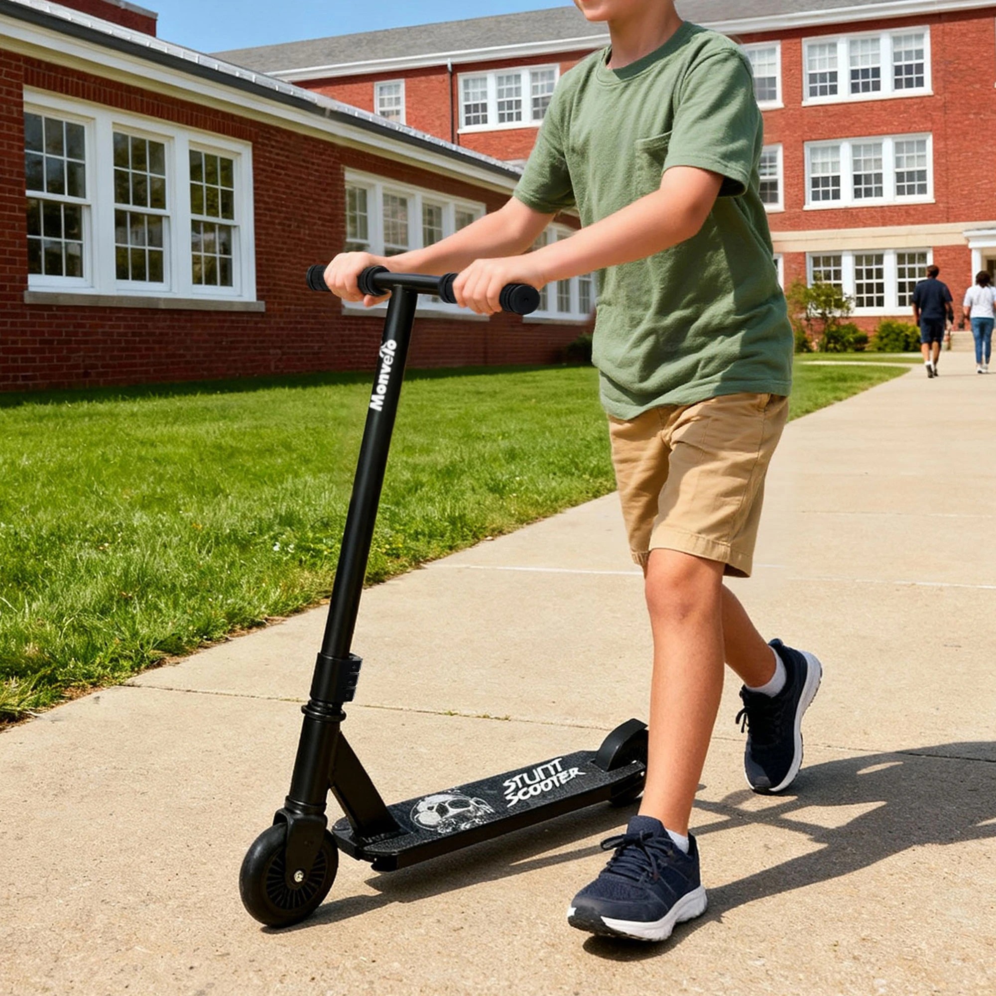 7 Monvelo Stunt Scooter Aluminium Deck Alloy Core Wheels, 7 of 9