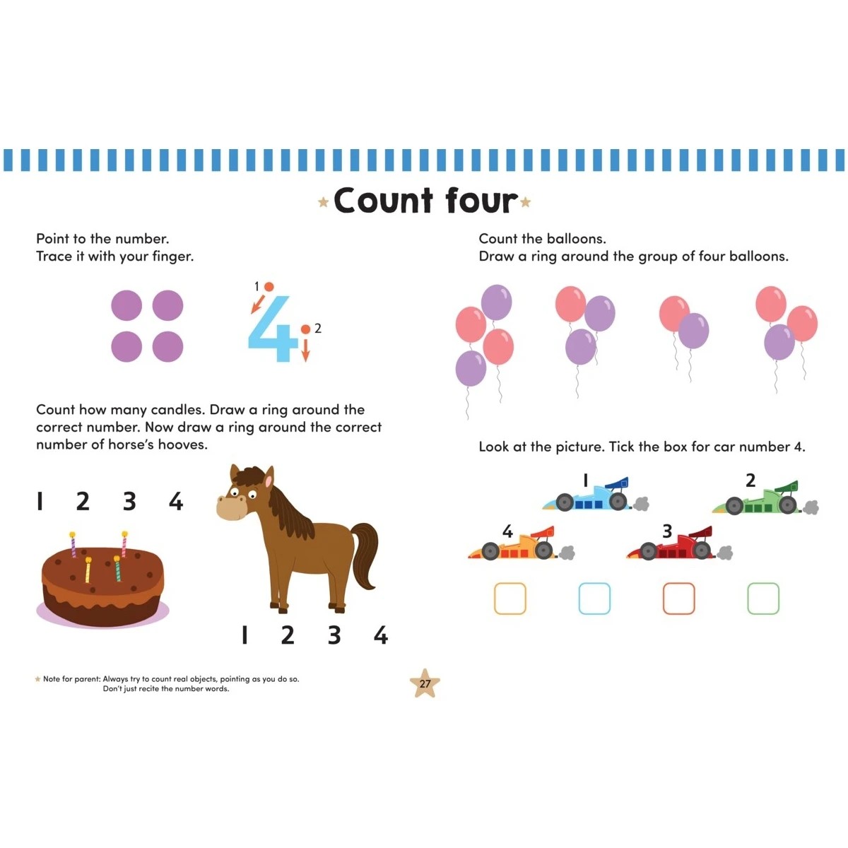 2 Gold Stars: Preschool Learning Activity Pad - Book, 2 of 2