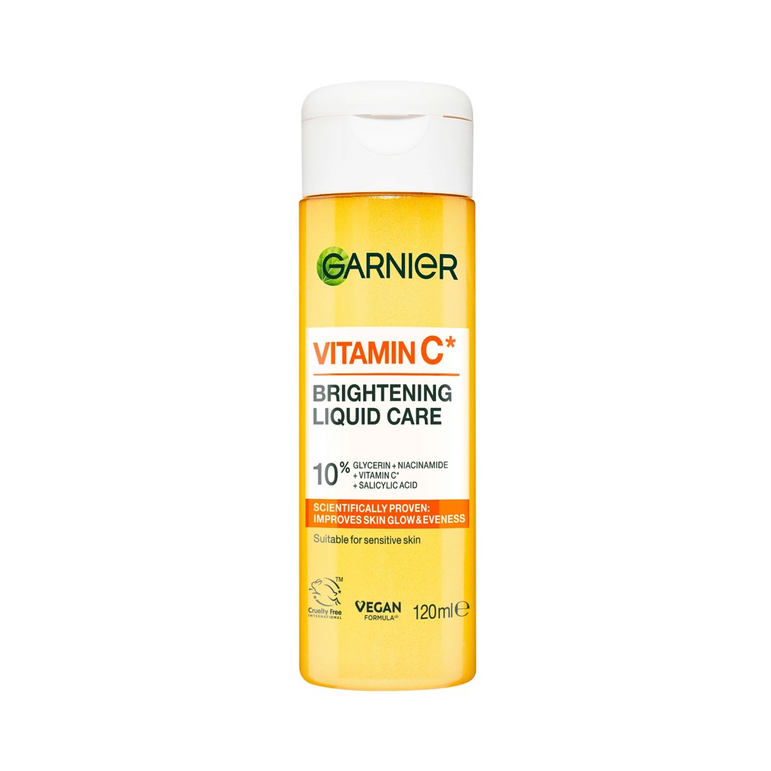 1 Garnier Vitamin C Brightening Liquid Care 120ml - 10% Vitamin C, Glycerin, Niacinamide and Salicylic Acid, 1 of 5