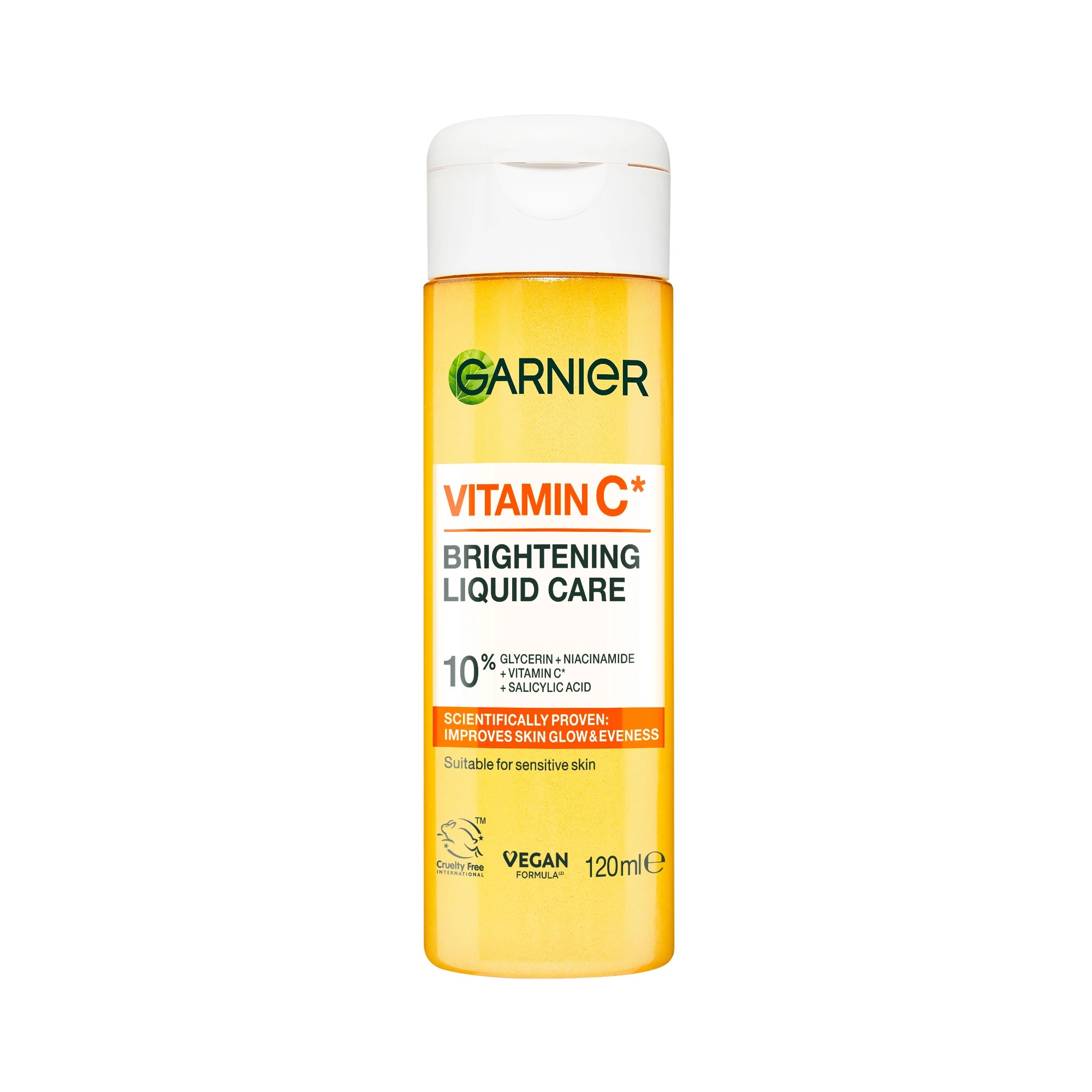 1 Garnier Vitamin C Brightening Liquid Care 120ml - 10% Vitamin C, Glycerin, Niacinamide and Salicylic Acid, 1 of 5