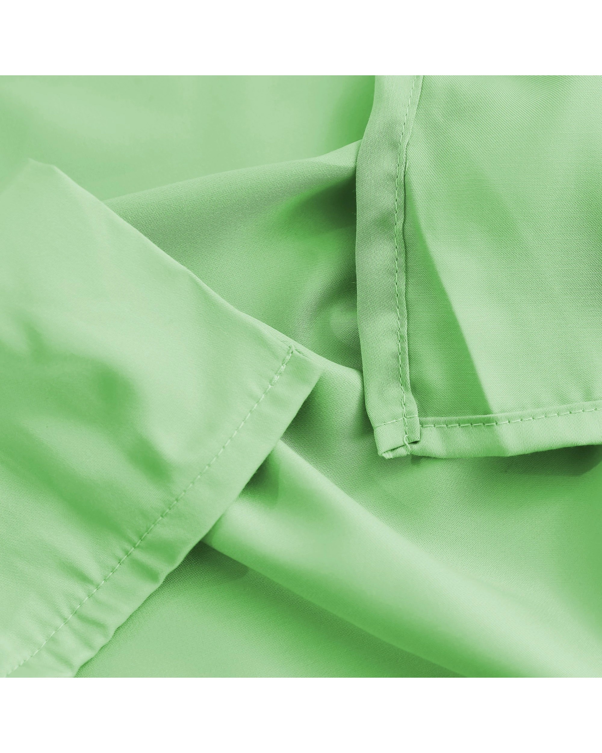 5 Natural Home 400TC 100% Bamboo Sateen Sheet Set - Double Bed - Sage, 5 of 8