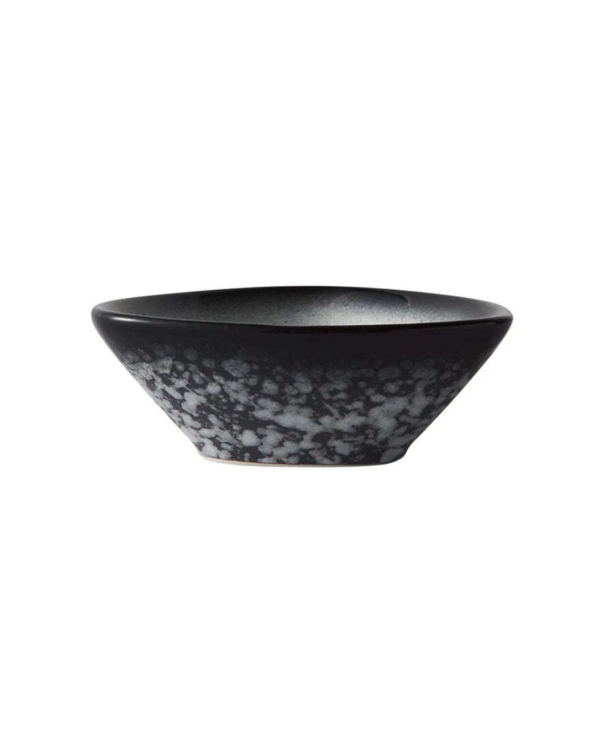 2 Maxwell & Williams Caviar Granite Triangle Sauce Bowl 10x3.5cm Porcelain Dinnerware, 2 of 3