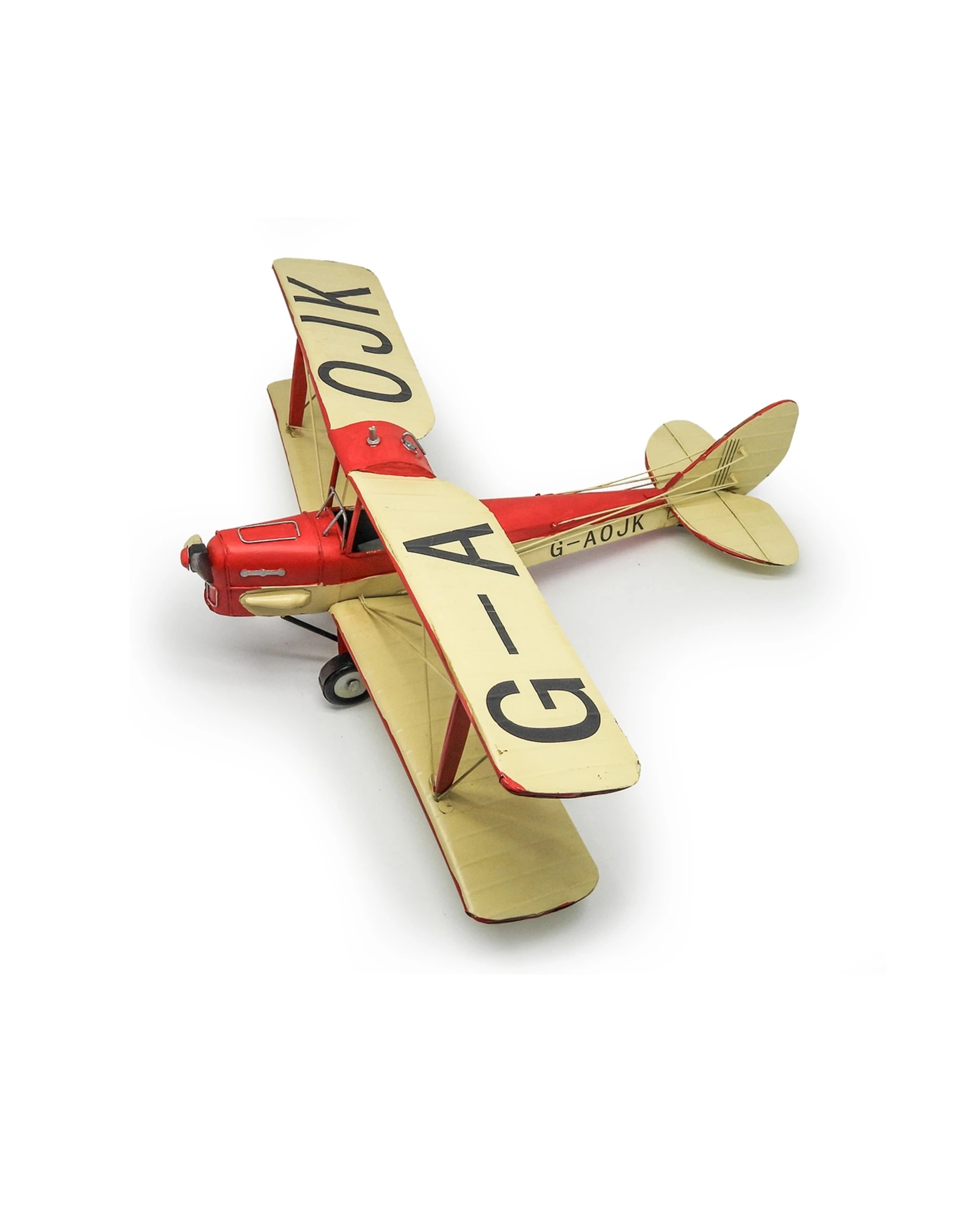 6 Boyle Metal Ornament Home Decor Collectible Tiger Moth Plane 50x48x18.5cm - Multi, 6 of 7