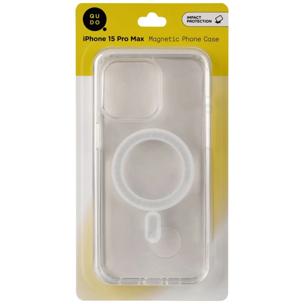 1 Qudo MagSafe Clear Case iPhone 15 Pro Max, 1 of 3