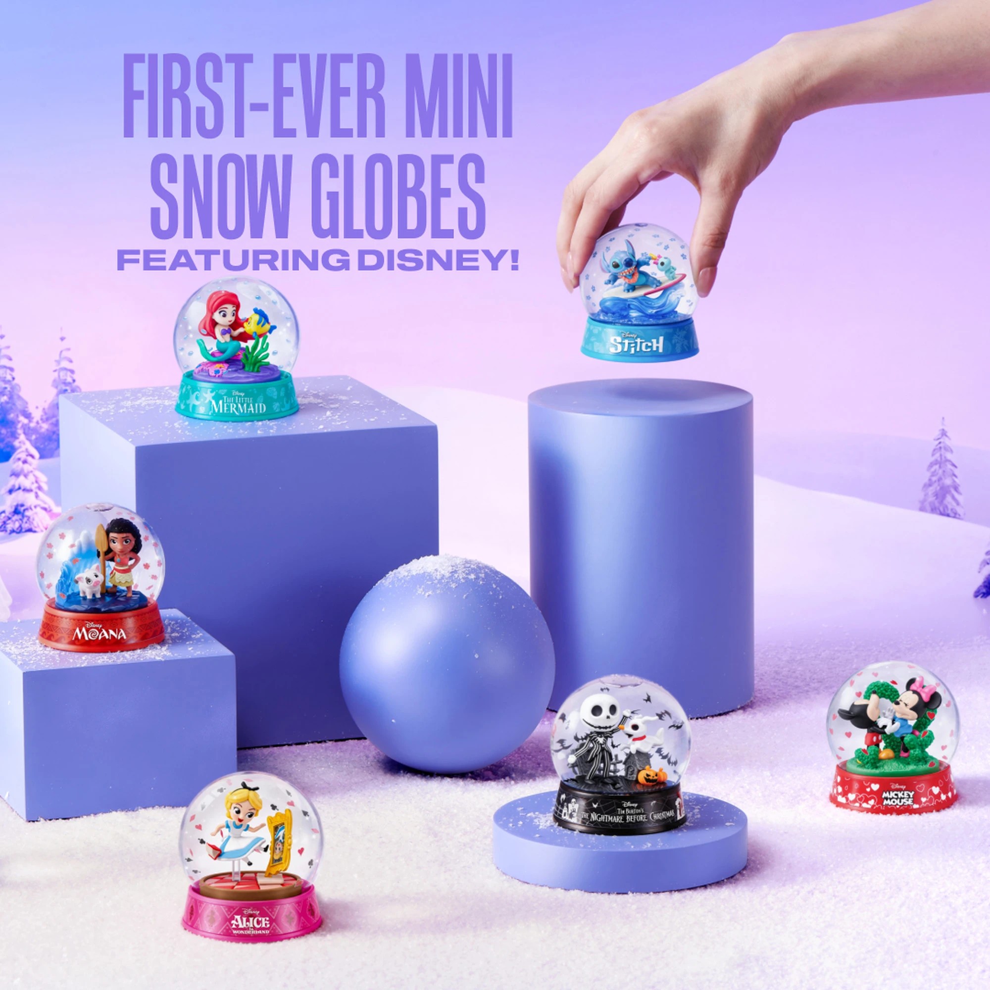 4 ZURU Mini Brands Create Disney Snow Globe Series 1 Capsule - Assorted, 4 of 8