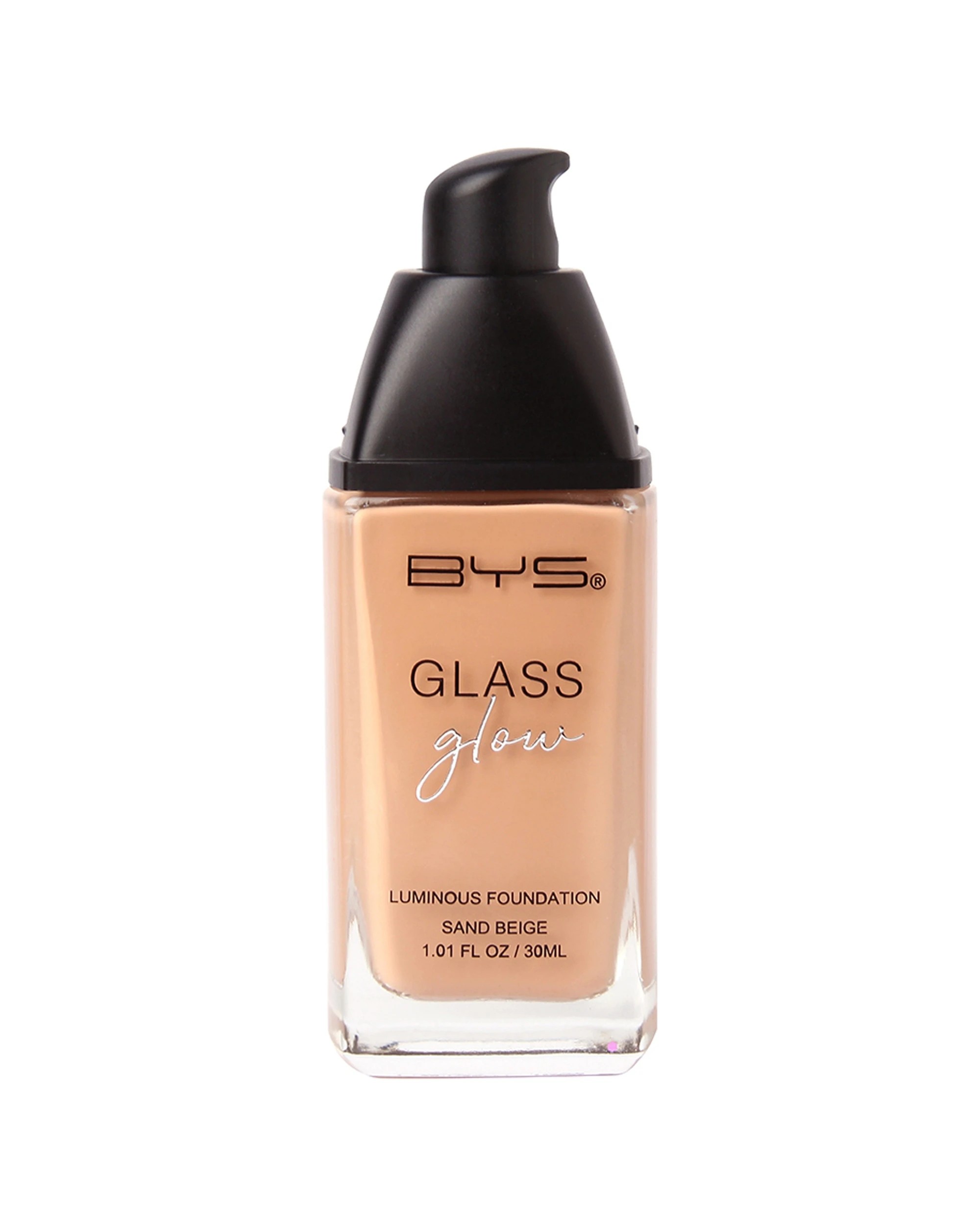 2 BYS Glass Glow Luminous Foundation Sand 30ml - Beige, 2 of 3