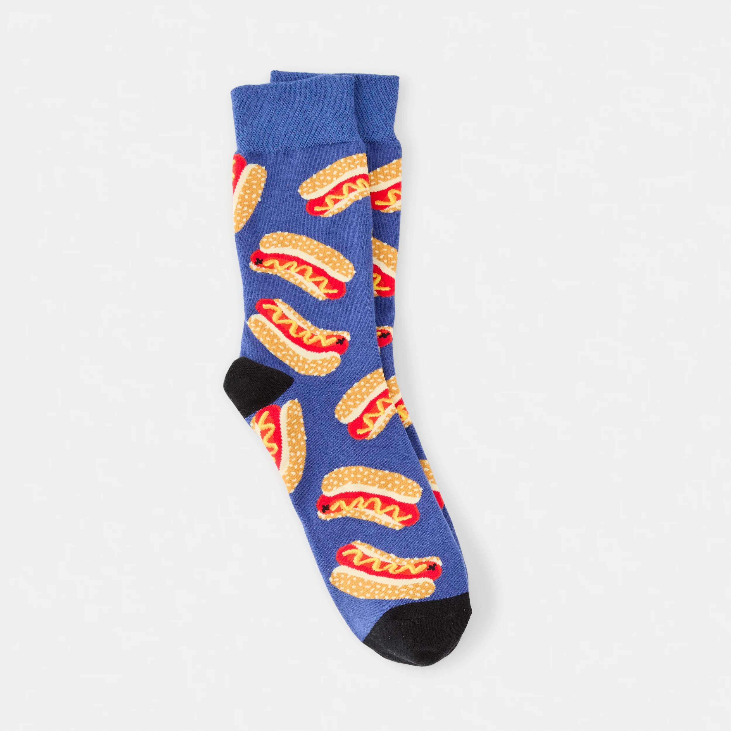 6 4 Pack Novelty Socks HOT DIGGITY, 6 of 6