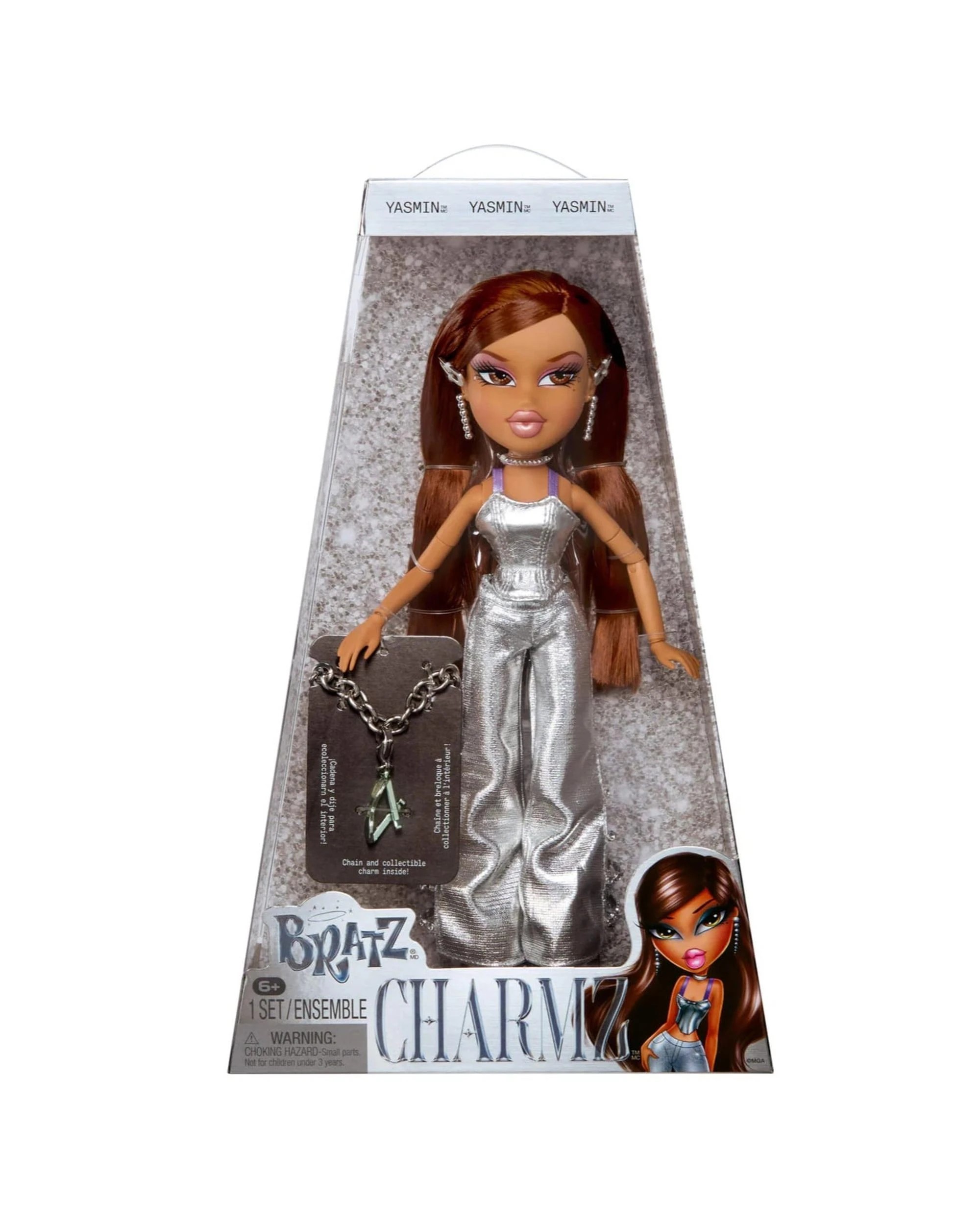1 Bratz Charmz Yasmin Fashion Doll, 1 of 10