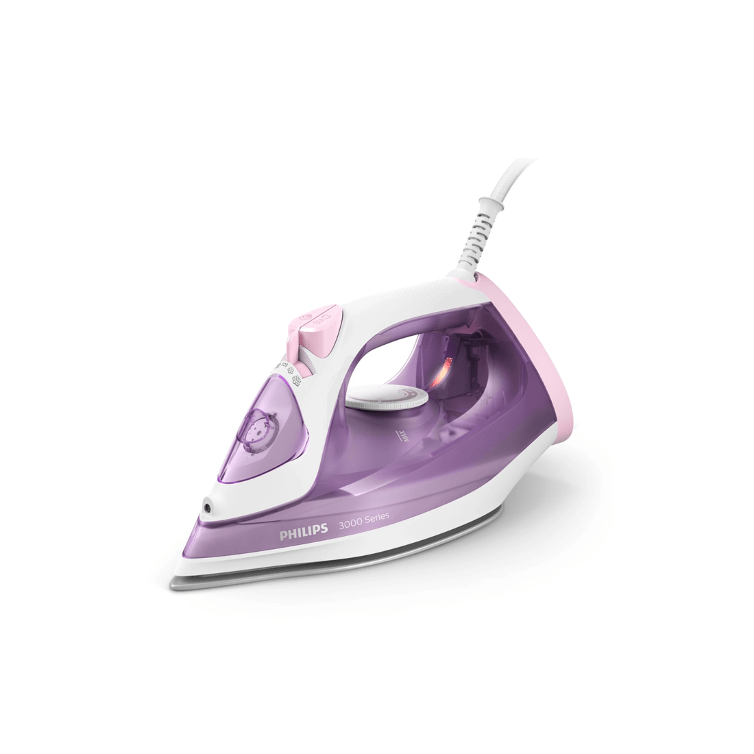 1 Philips 3000 Series 2000w Home Electric Garment/clothing/fabric Press Steam Iron
 - Purple, 1 of 5