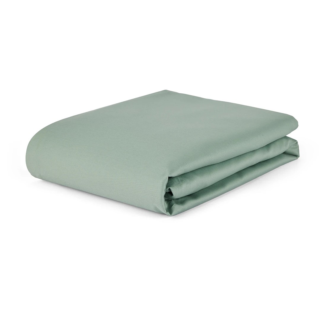 2 500 Thread Count Australian Grown Cotton Fitted Sheet - Double Bed, Sage, 2 of 4
