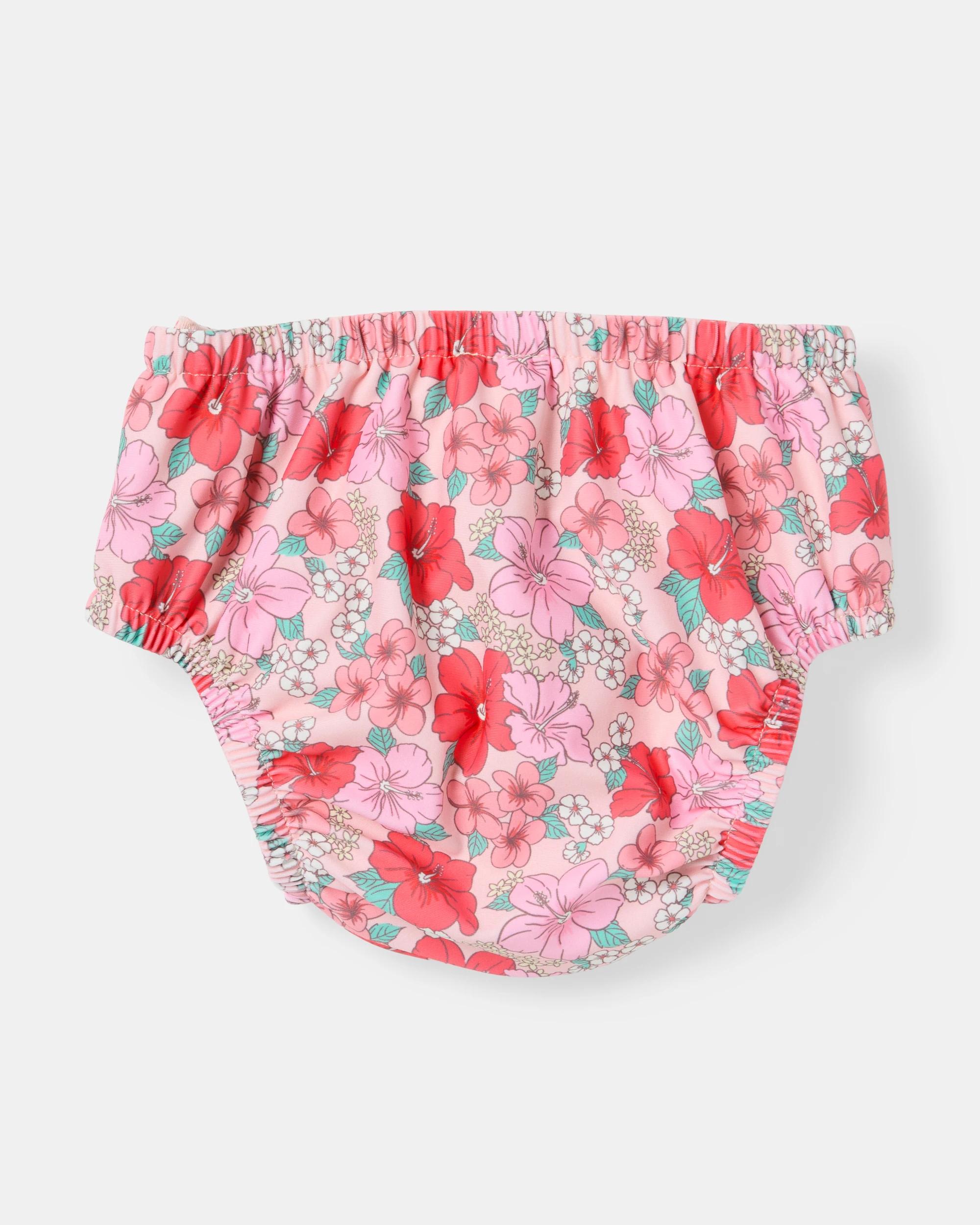 2 Reusable Swim Nappy Floral, 2 of 3