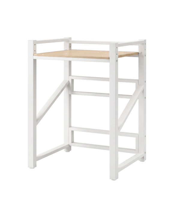 Artiss Over Washing Machine Rack Laundry Shelf Space Saver 75cm - Black