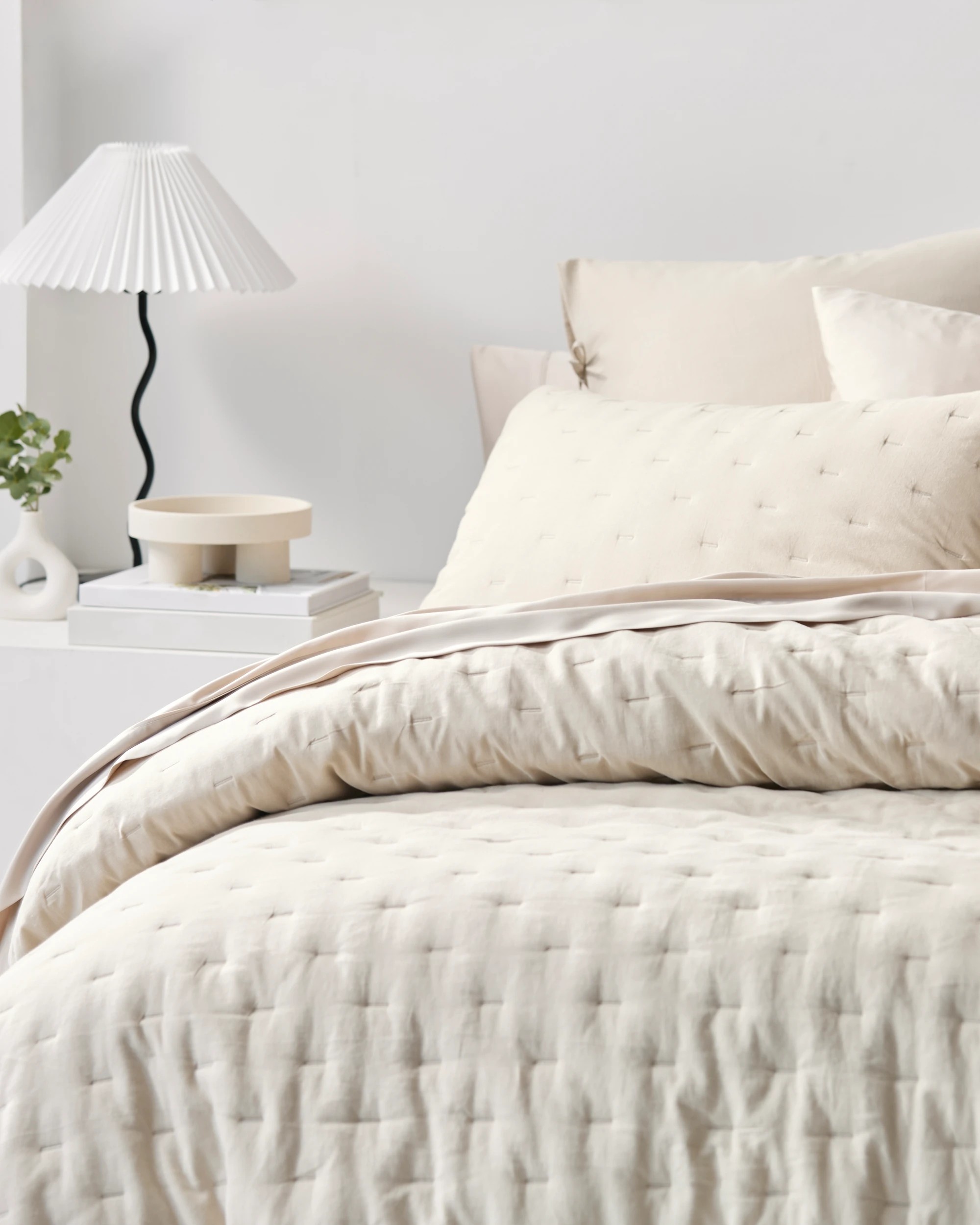 7 Target Laynie Linen/Cotton Coverlet Set - Double Bed - Natural, 7 of 10