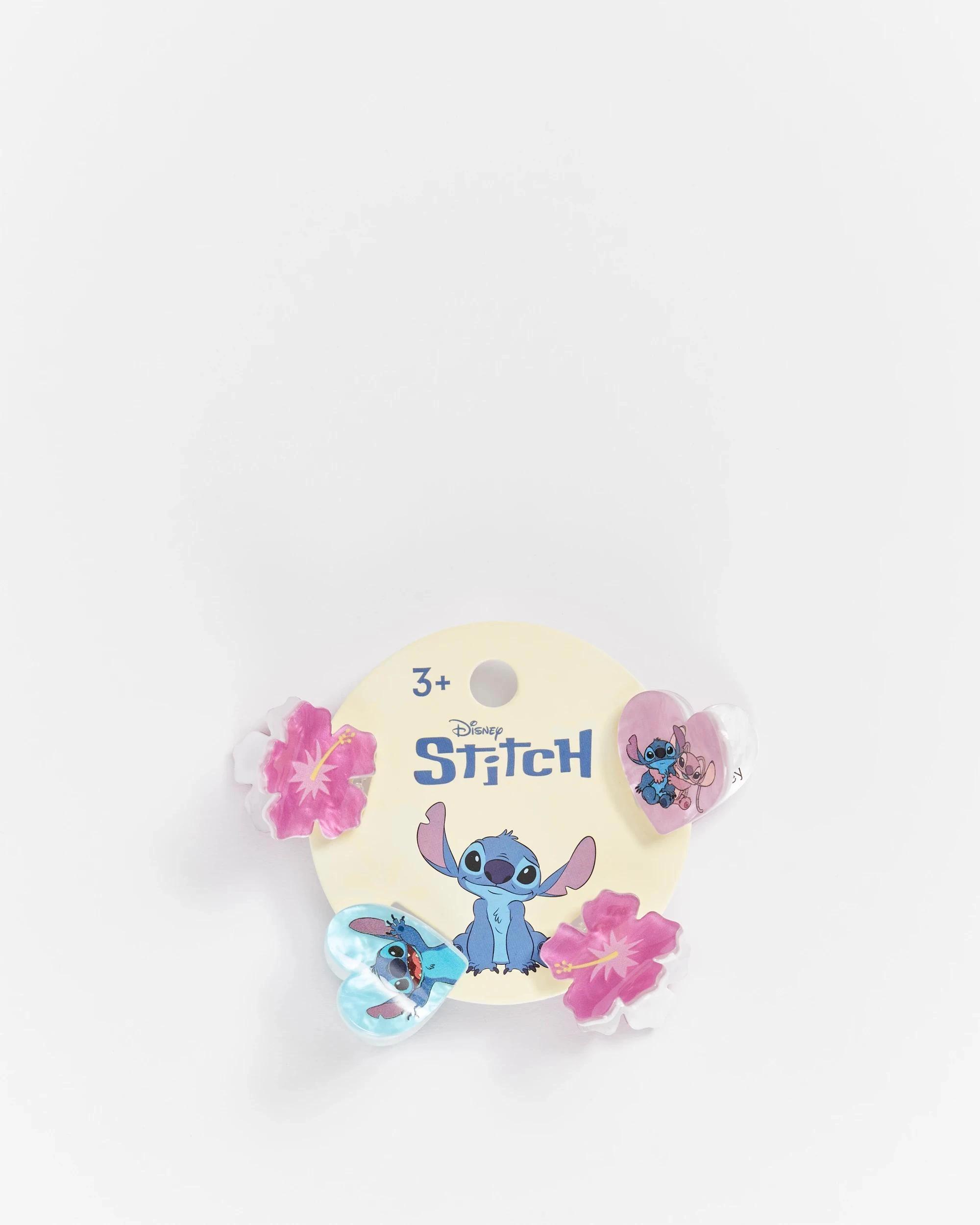 3 Disney Kids Licensed Stitch 4 Pack Mini Claw Clips STITCH, 3 of 3