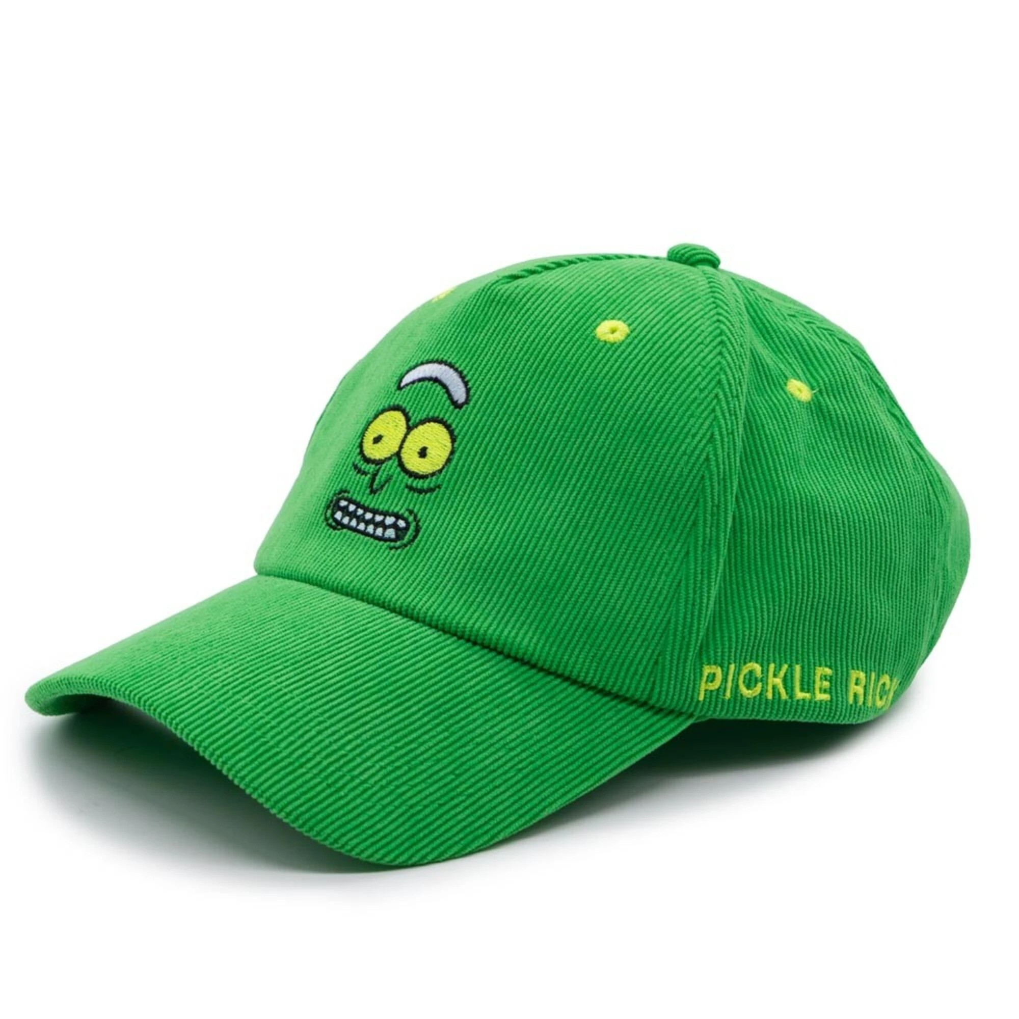 1 Rick and Morty - Pickle Rick Curve Brim Cap - Green, 1 of 3