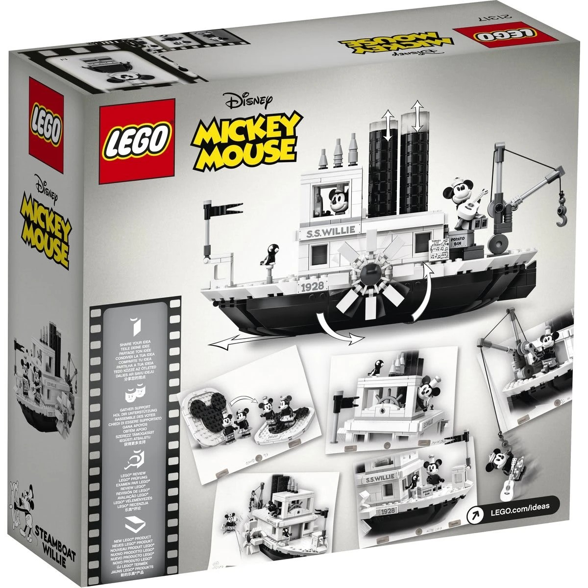 5 LEGO Ideas Steamboat Willie 21317, 5 of 7