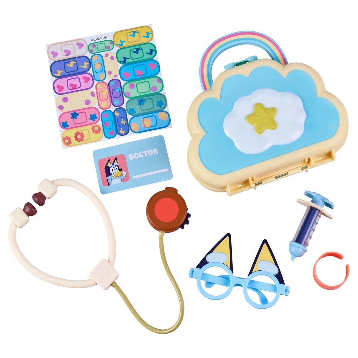 2 Bluey Cloud Bag Doctor's Set, 2 of 10