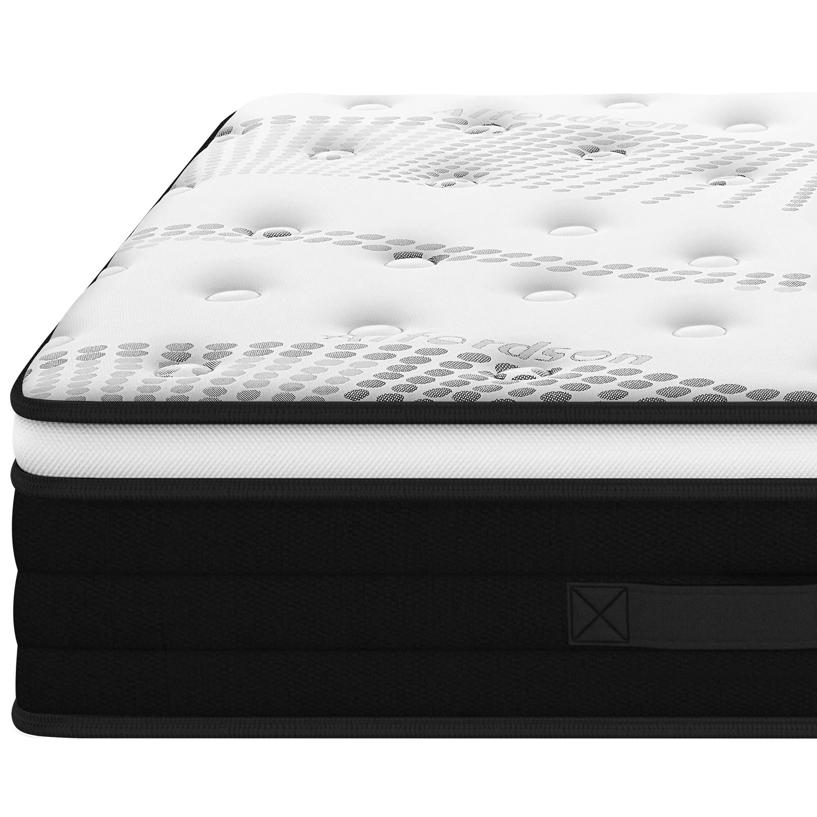 3 Alfordson Mattress 18CM Euro Top Bonnell Spring Foam Medium Firm - King Single Bed, 3 of 9