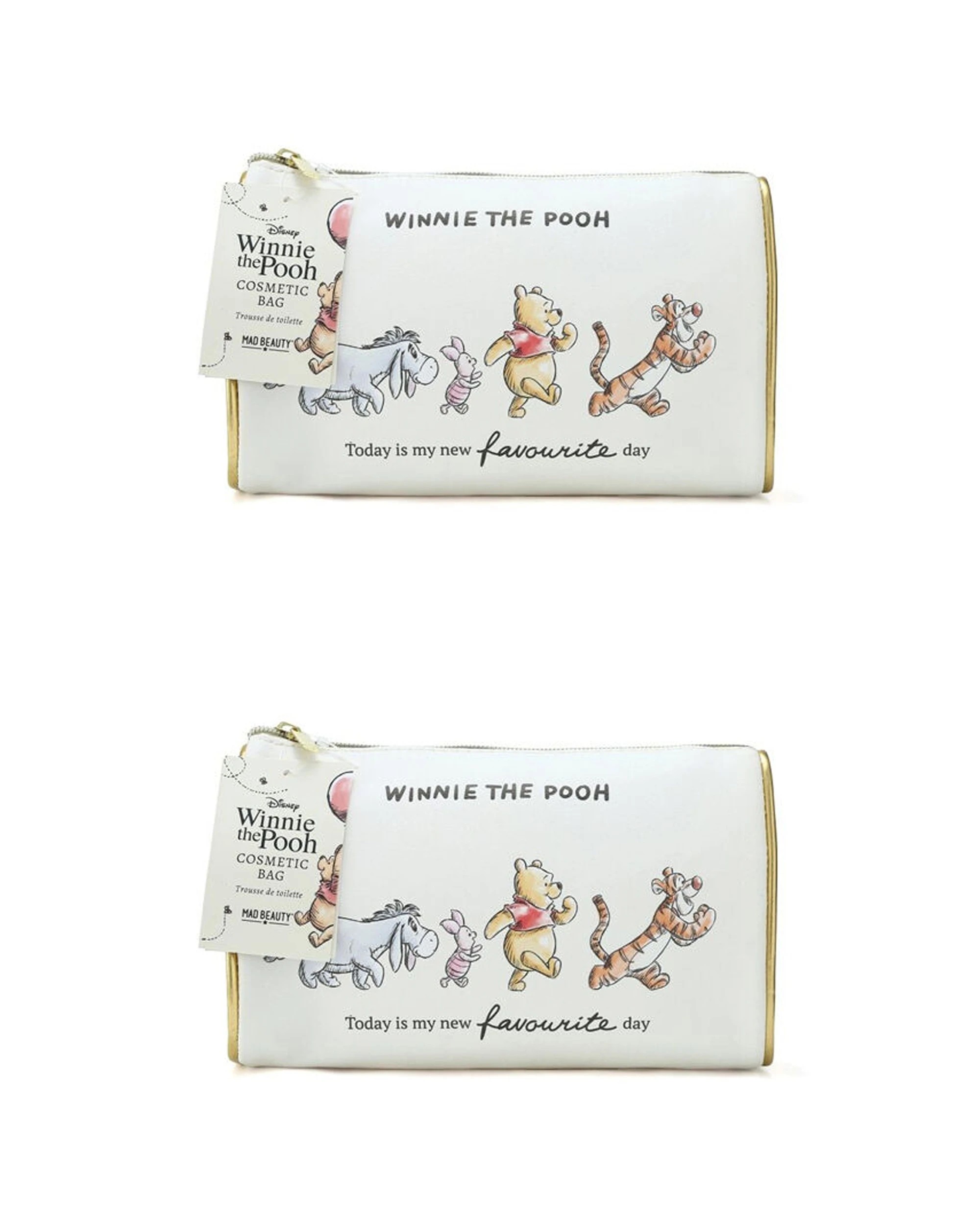 1 Disney Winnie the Pooh Cosmetic Storage Toiletry Bag 2PK - Multi, 1 of 3