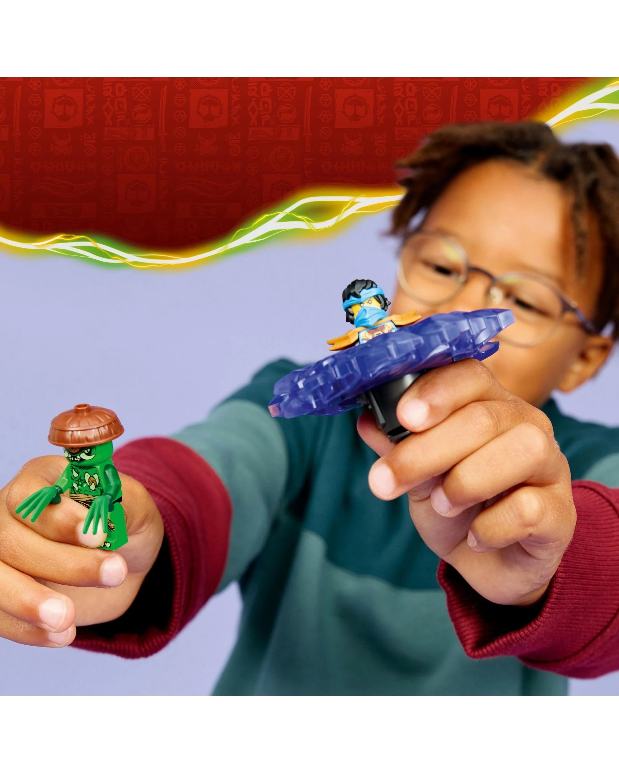 5 LEGO NINJAGO: Nya vs. Mutation Monster Spinner - 71849, 5 of 10