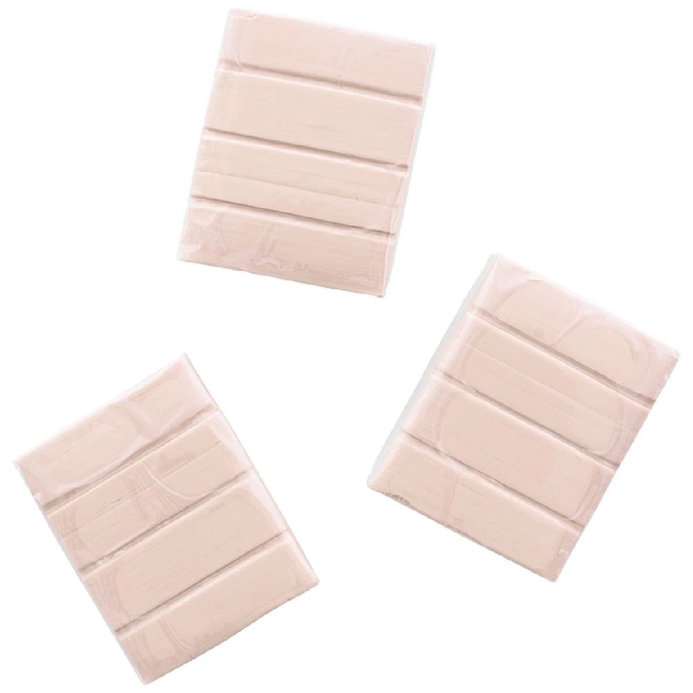 3 Born Oven Bake Polymer Clay Beige 3 Pack, 3 of 4
