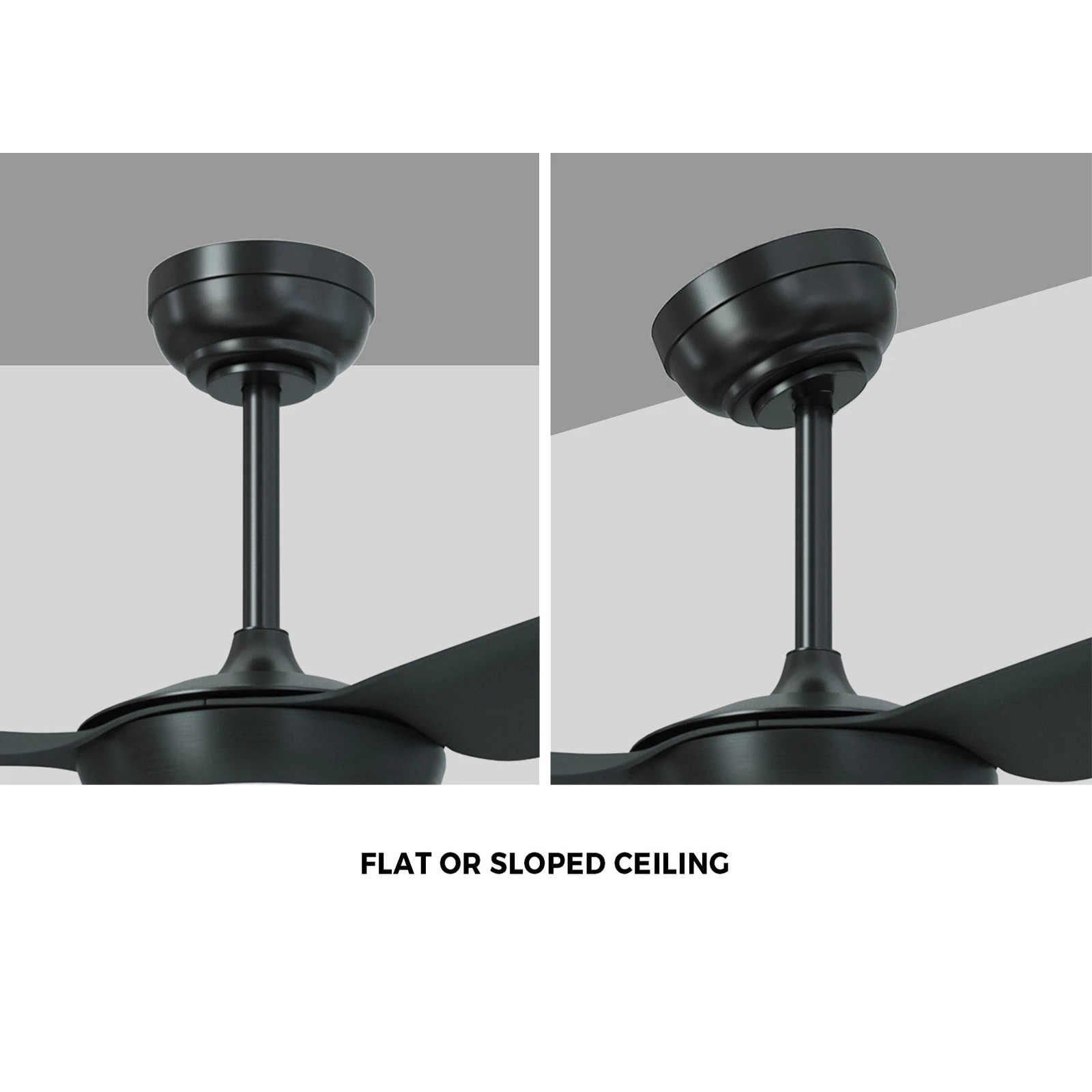 9 Vevare 52" Ceiling Fan DC Motor with LED Light & Remote Control, 9 of 10