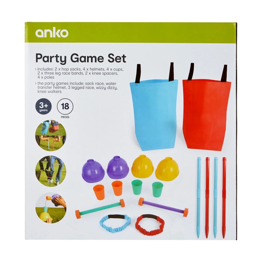 1 18 Piece Party Game Set, 1 of 10