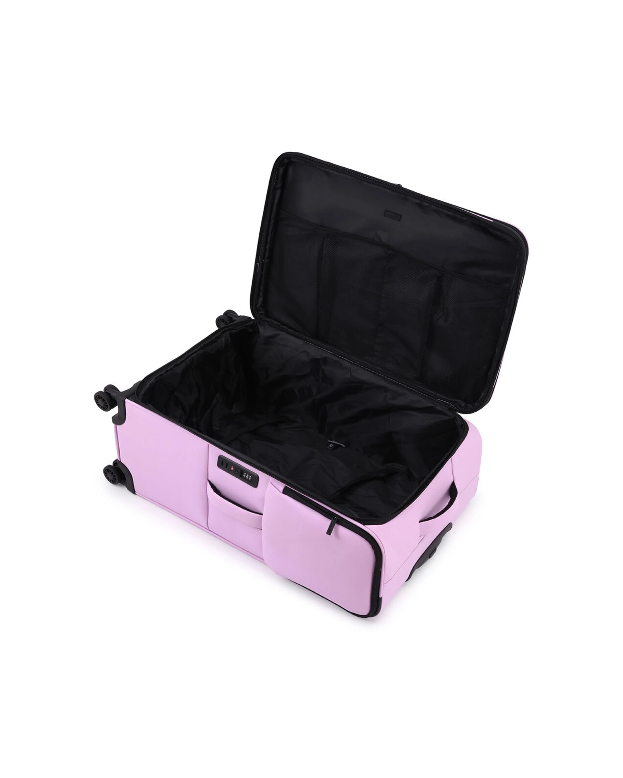 8 Kate Hill Willow Large Travel Luggage Suitcase Lightweight 71x34cm - Purple, 8 of 8