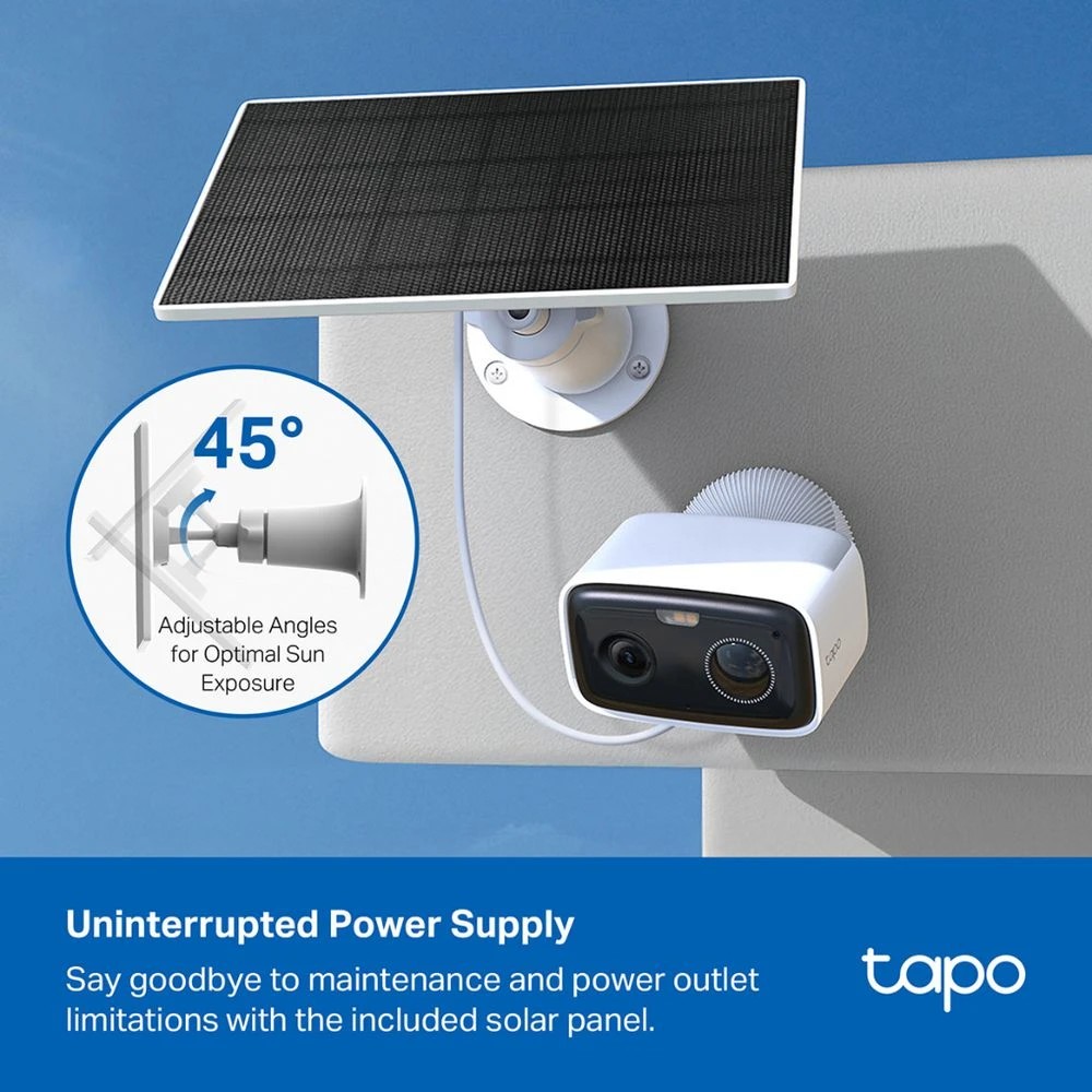 4 Tapo C400Kit Solar-Powered Security Camera Kit, 4 of 10