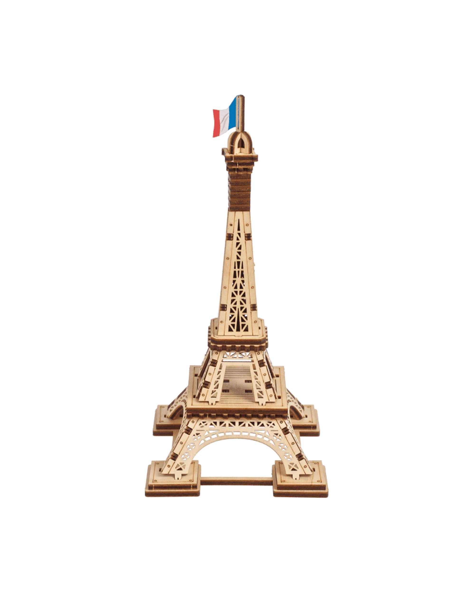 3 UGears Eiffel Tower Paris Model Kit, 3 of 6