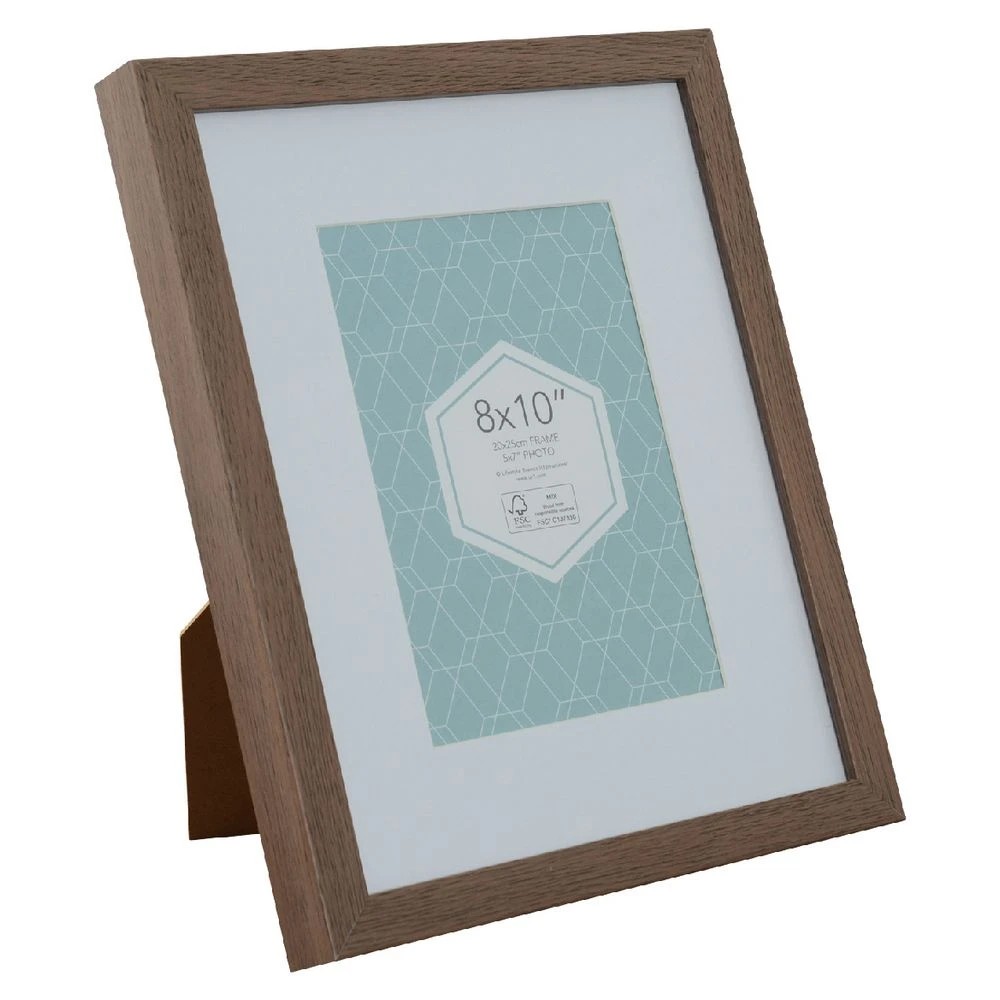 4 Promenade 8x10" Frame Brown, 4 of 6