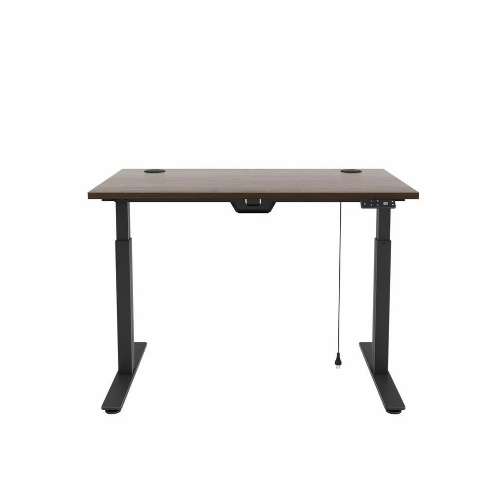 2 Matrix Executive Sit Stand Electric Desk 1200mm Walnut Desks, Tables and Workstations, 2 of 8