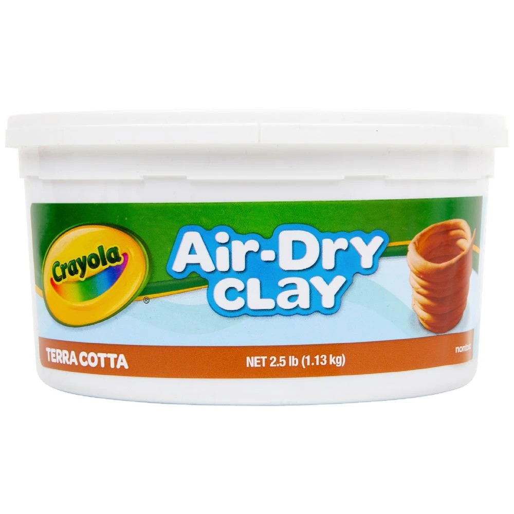 1 Crayola Air Dry Clay Terracotta 1.13kg, 1 of 1