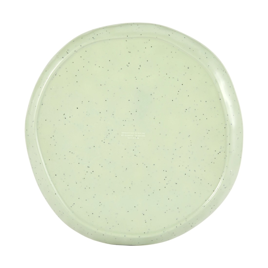 6 4 Pack Green Glazed Look Dinner Plates, 6 of 7