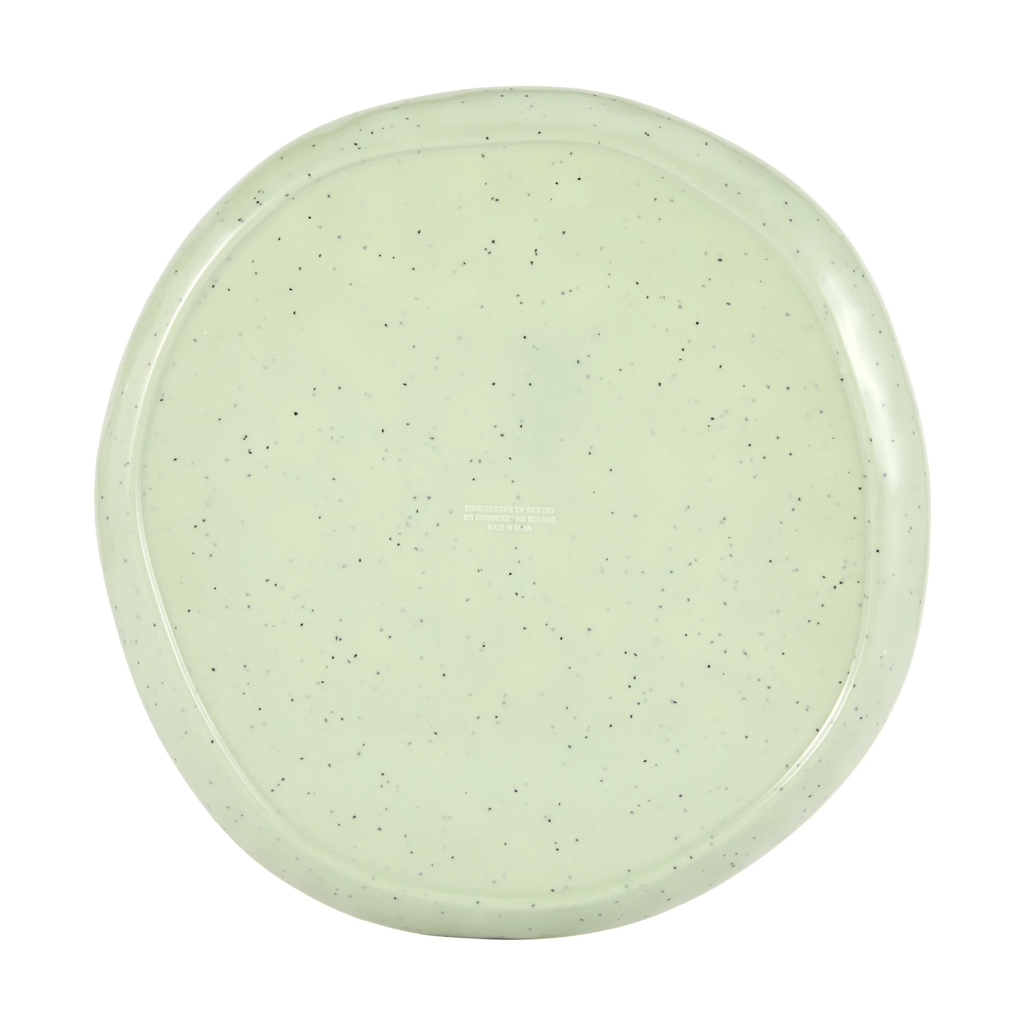 7 4 Pack Green Glazed Look Dinner Plates, 7 of 8