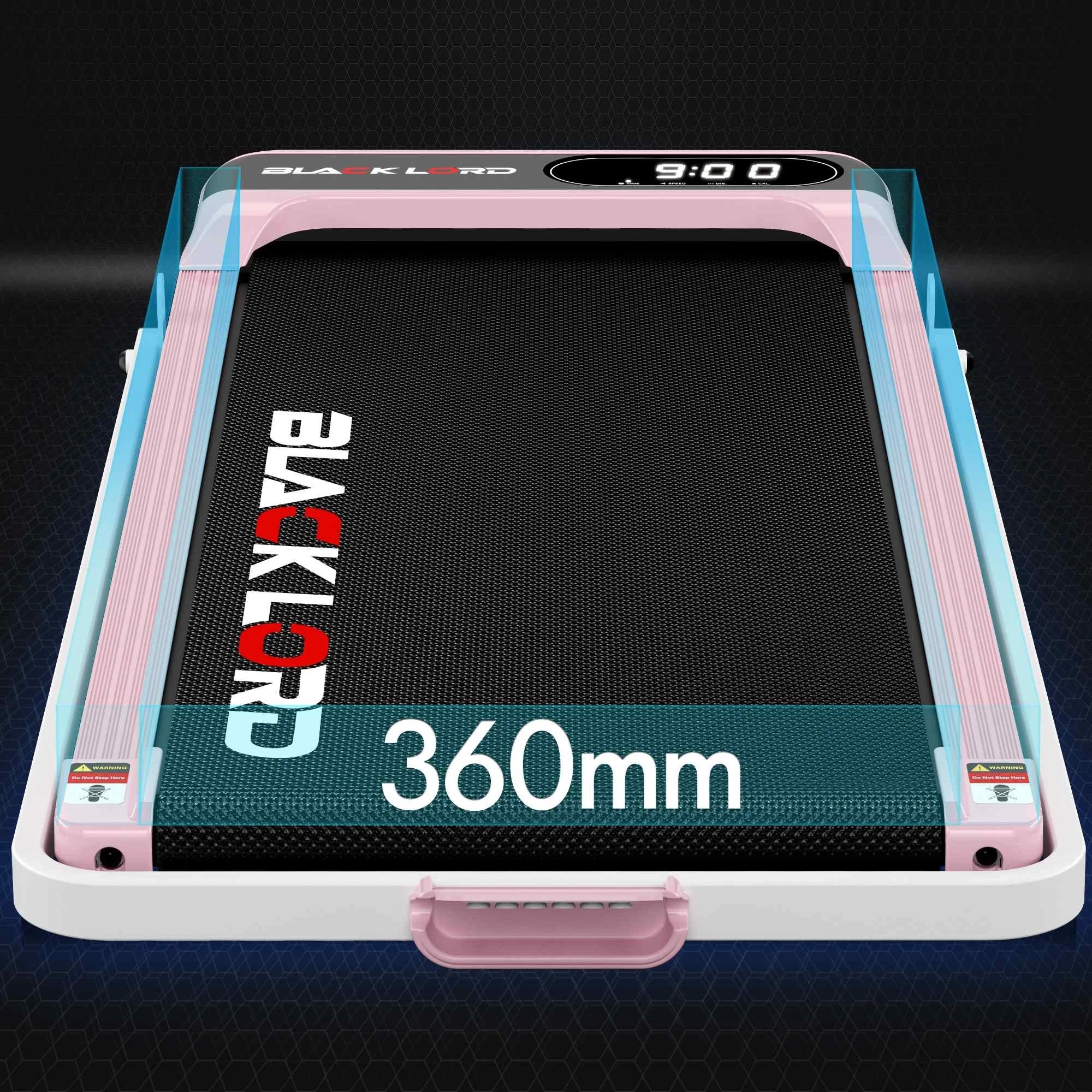 9 Black Lord Treadmill Electric Walking Pad Folding Incline Remote Control - Pink, 9 of 10