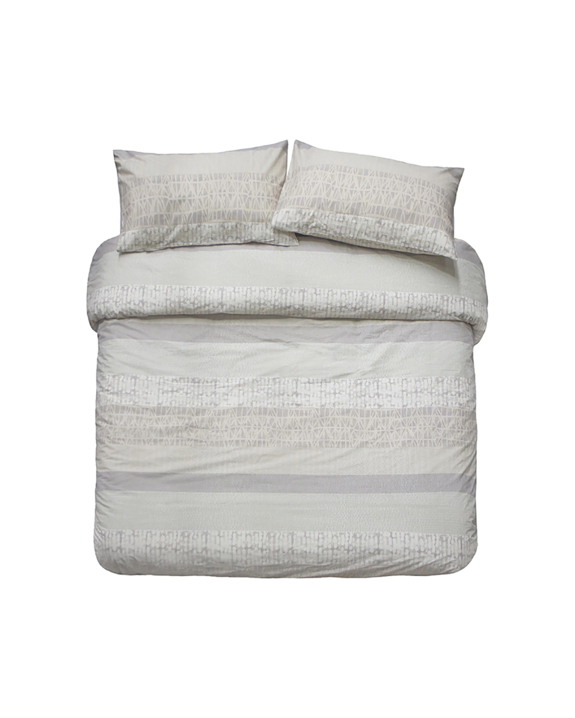 2 Bambury Darlington Sand Quilt Cover Set Woven - Beige, 2 of 3