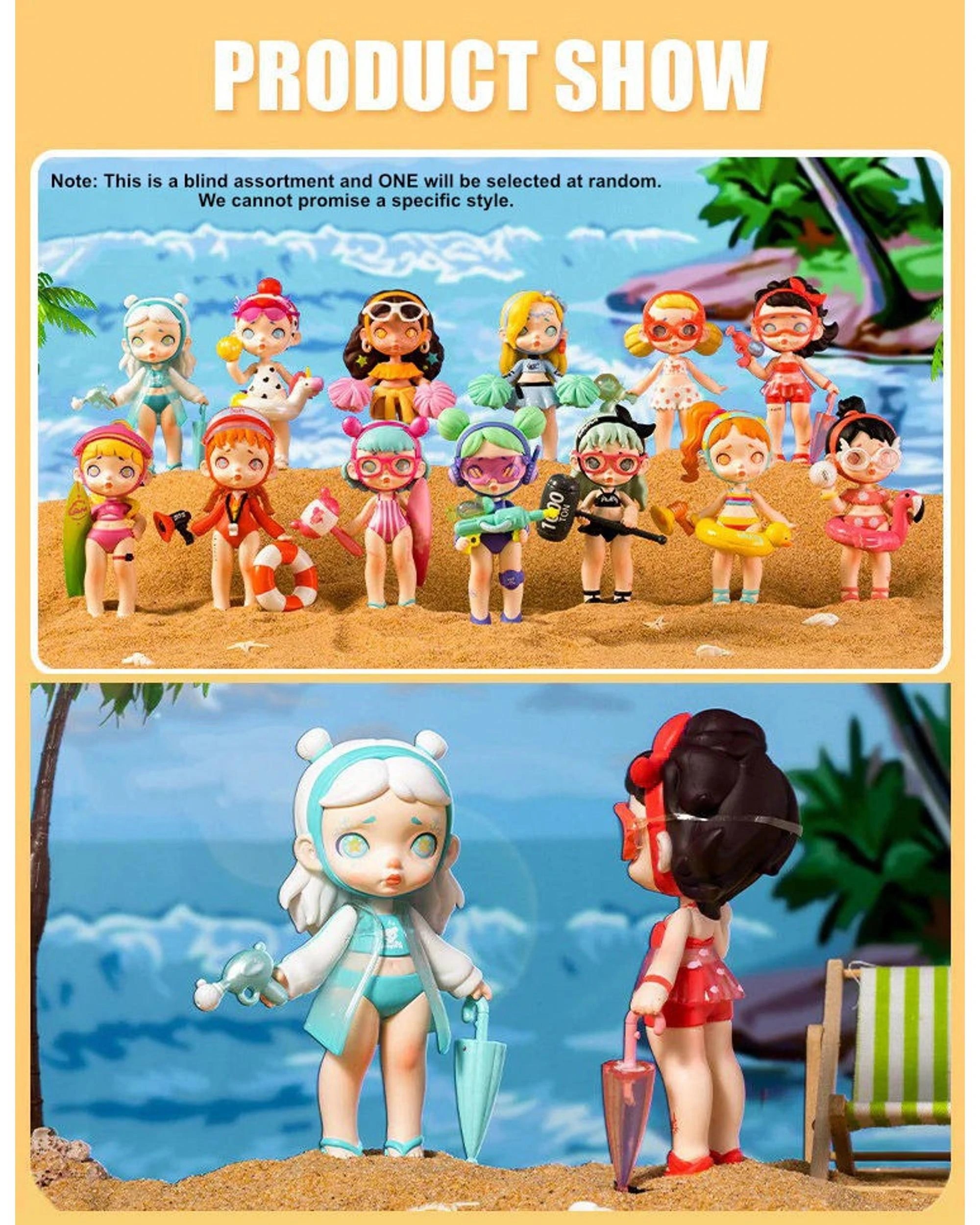 4 ToyCity Laura Pool Fight Figure Blind Box, 4 of 10